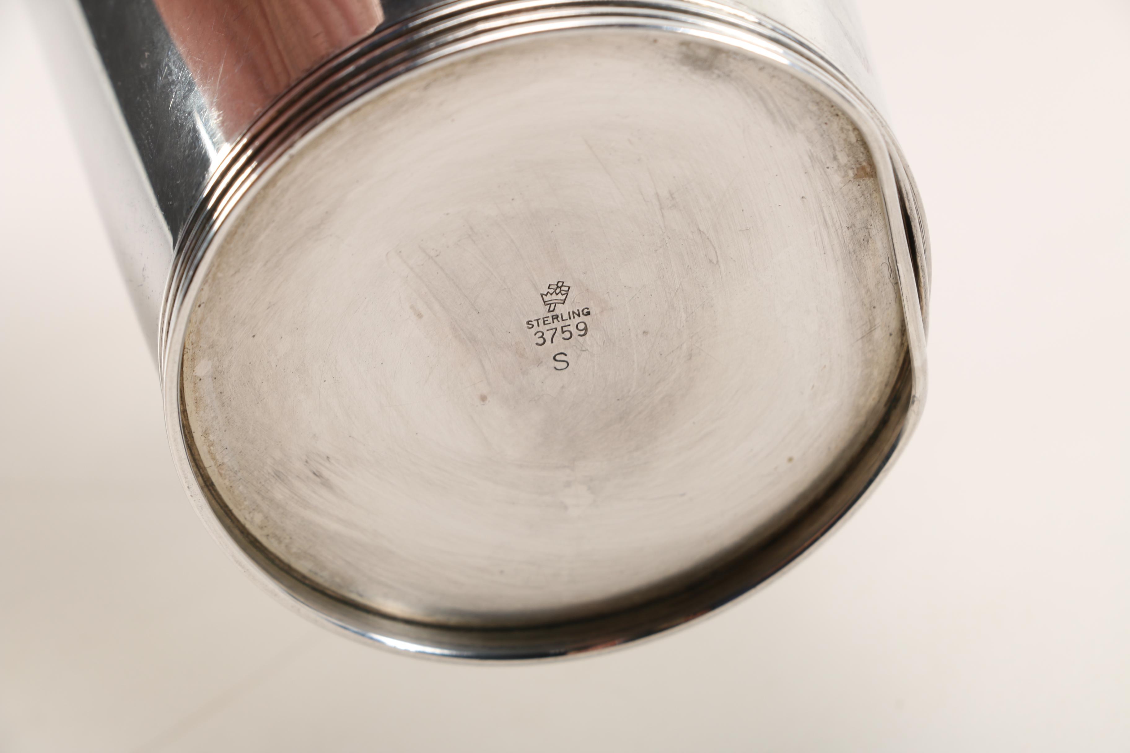 Manchester Silver Co. Sterling Silver Julep Cups