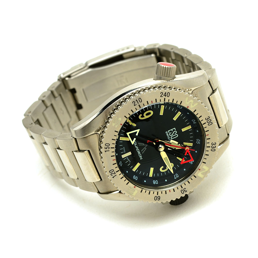 ESO Squadron Watch with Built-In Compass