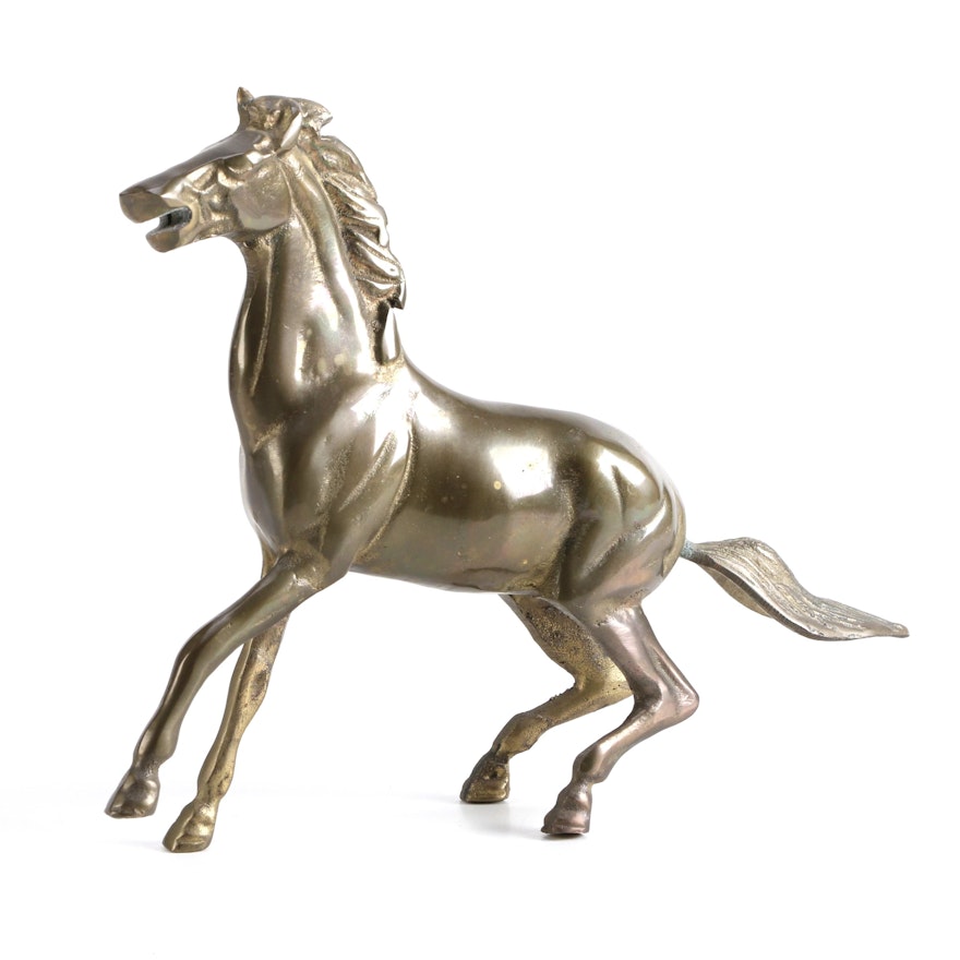 Brass Horse Figurine