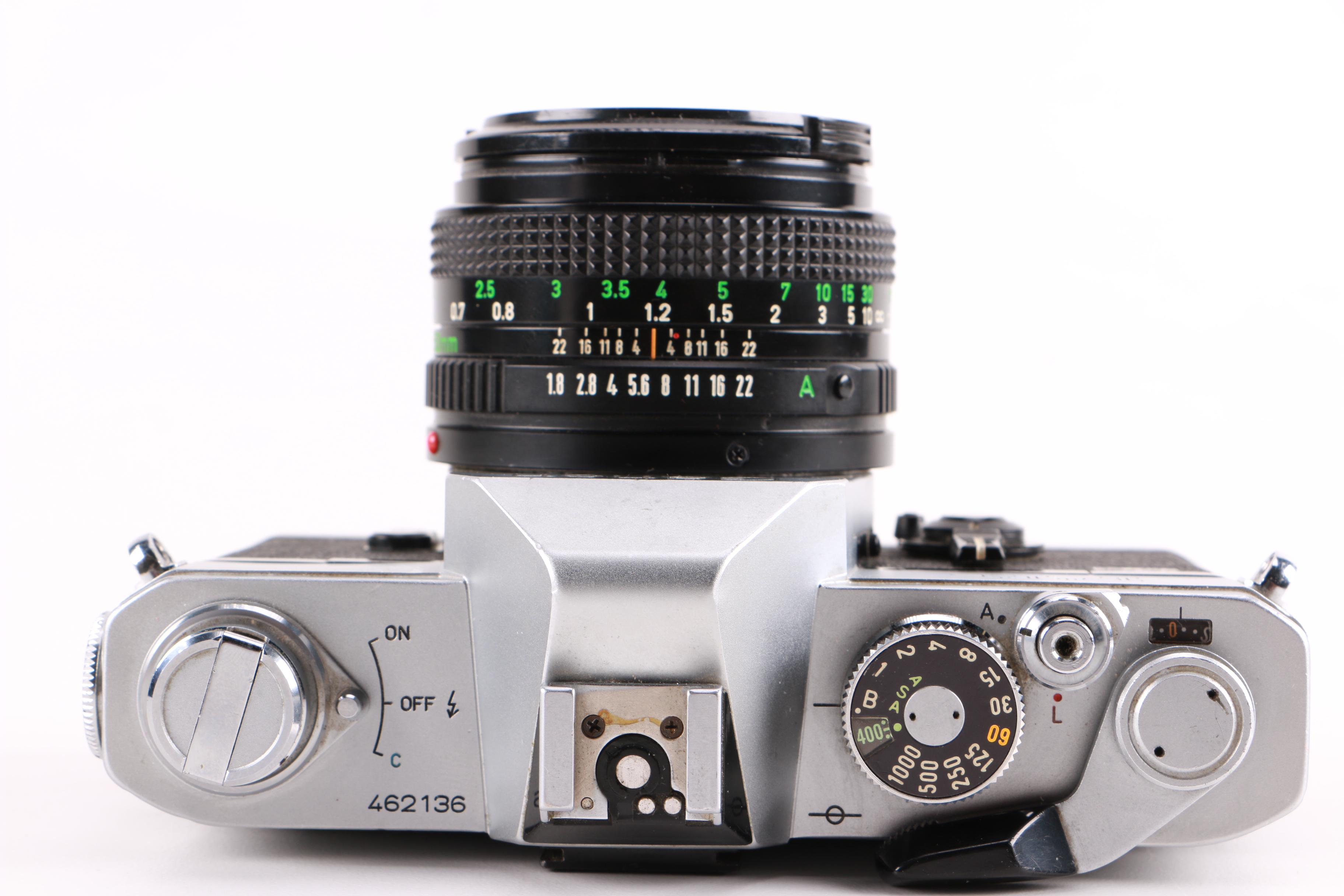 Canon FTb 35mm Camera and FD 28mm Lens