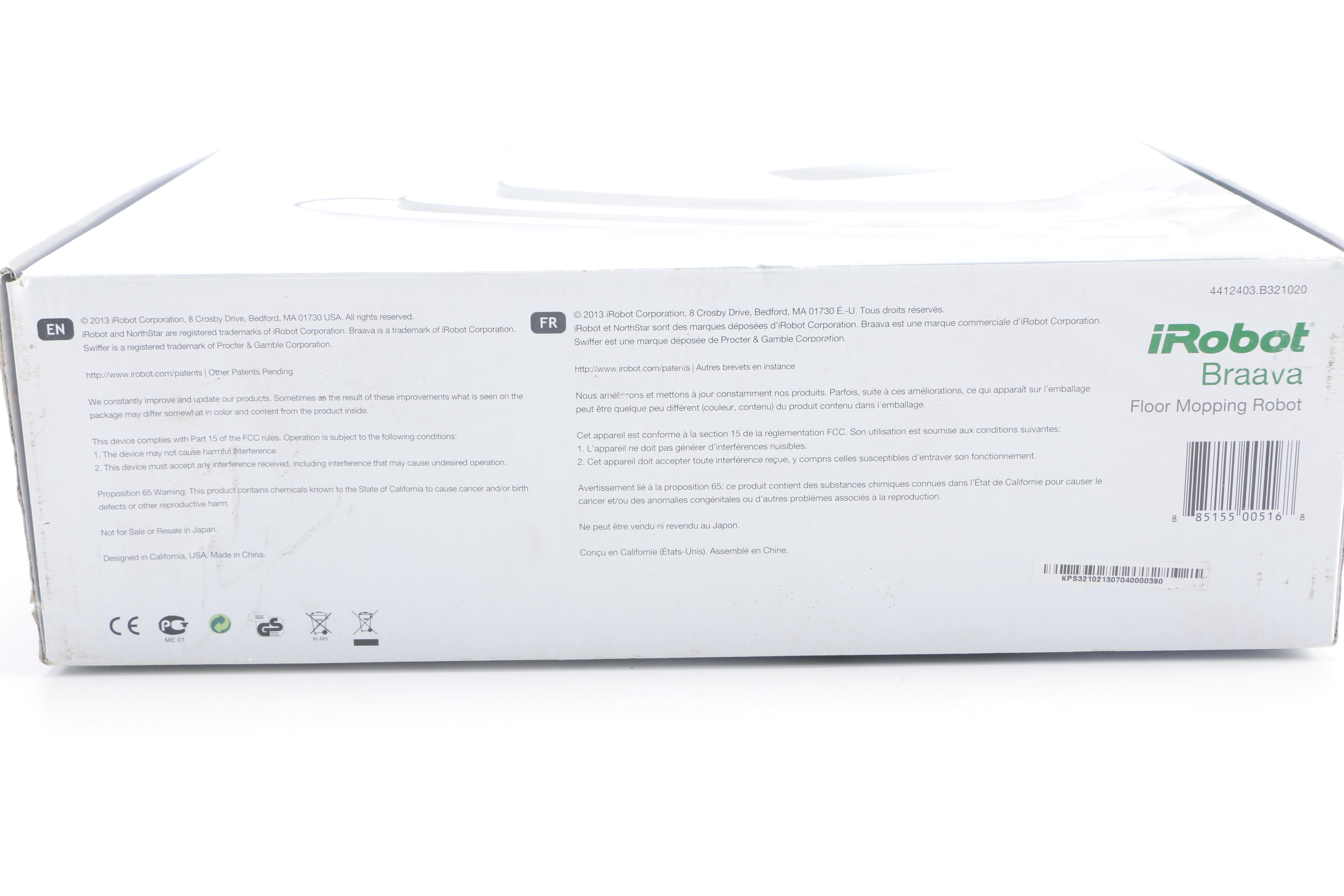 iRobot Roomba and Braava Robots