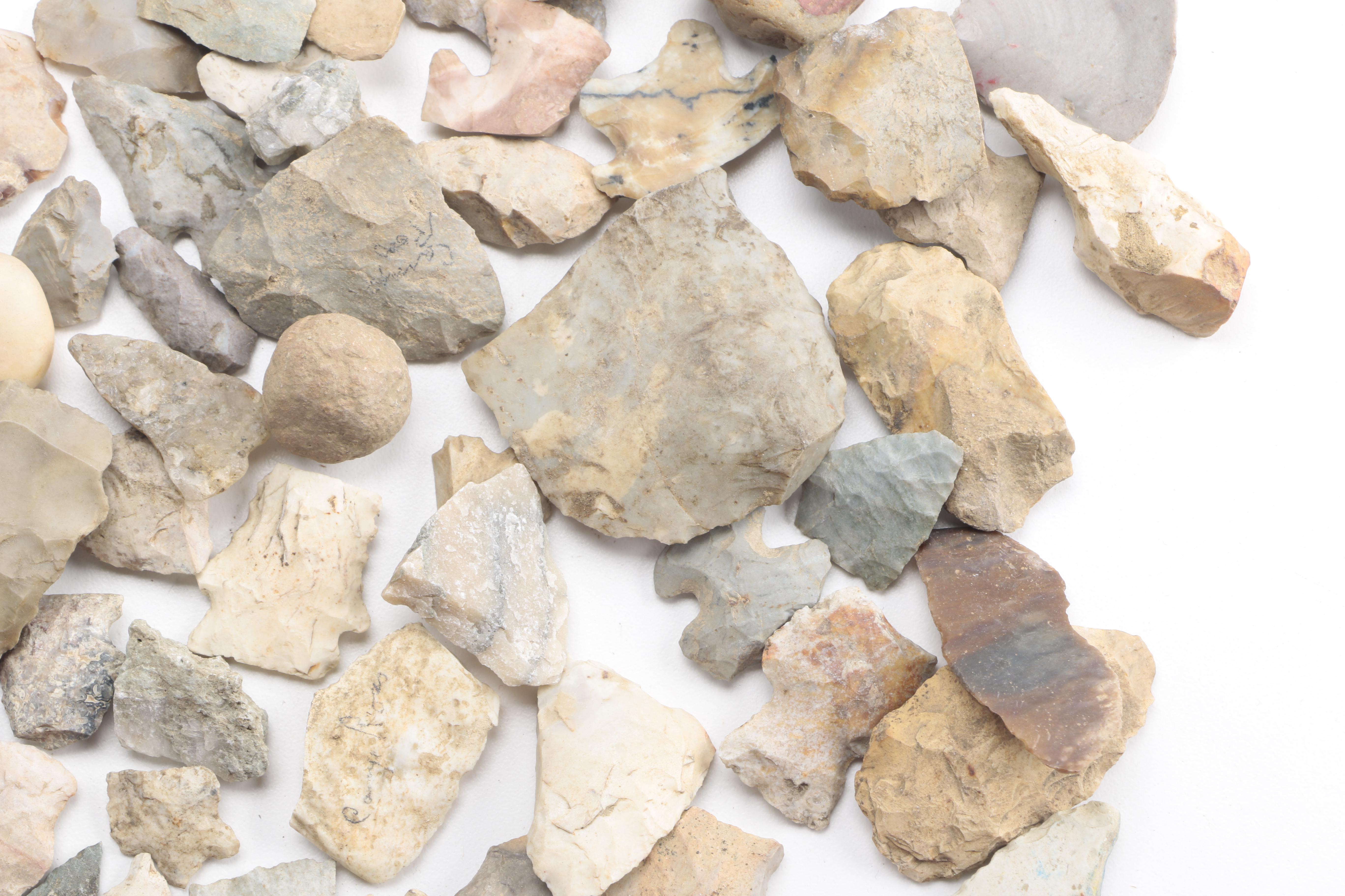 Chert Arrowheads and Stone Tools