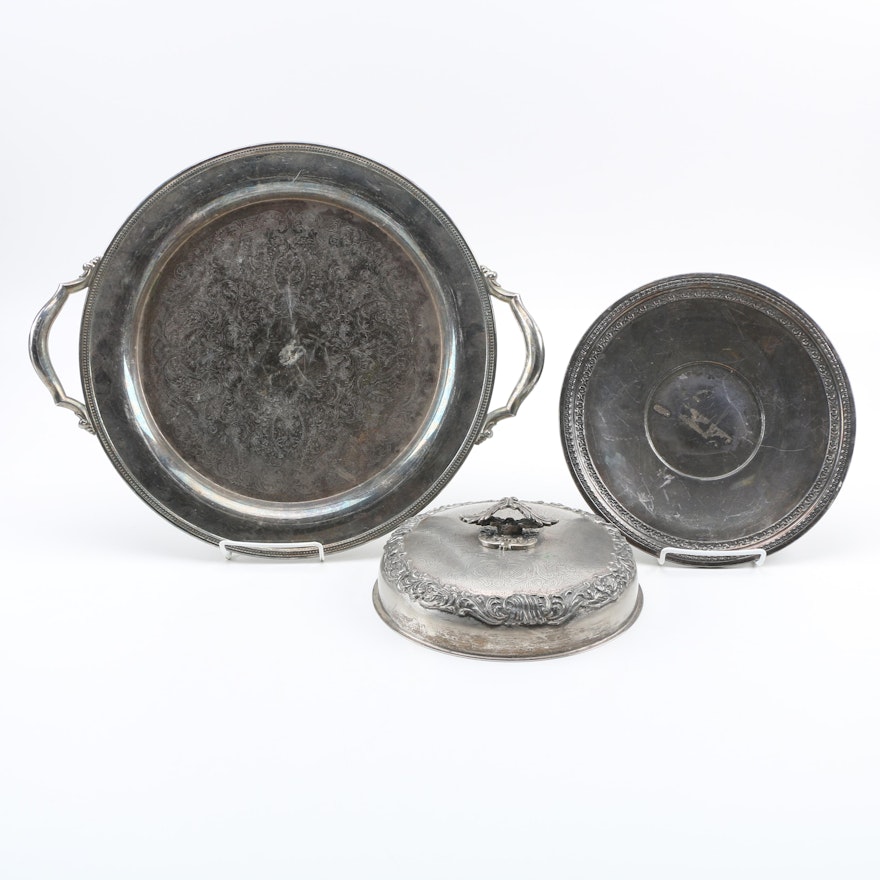 Oneida and Reed & Barton Silver Plate Serveware