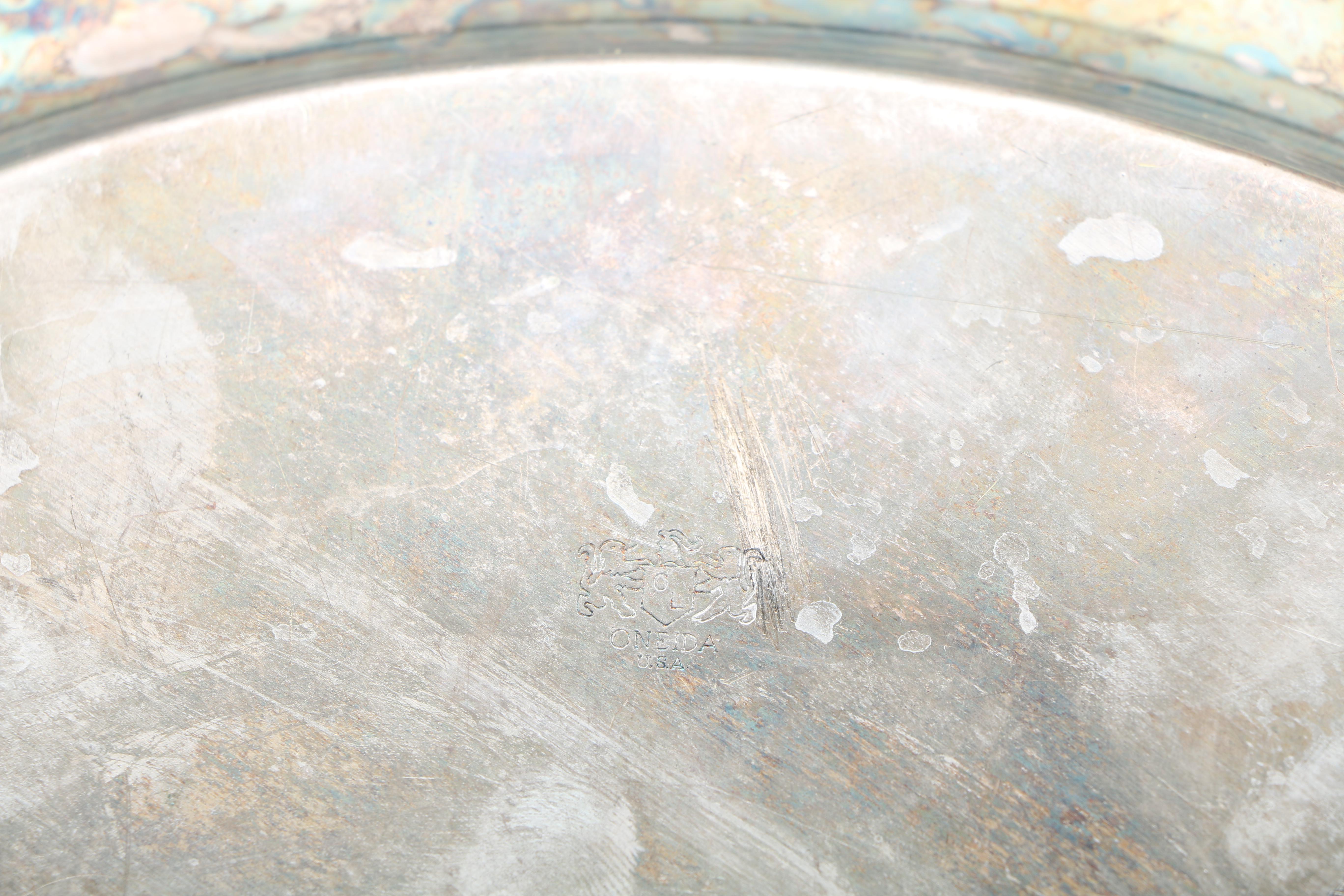 Oneida and Reed & Barton Silver Plate Serveware