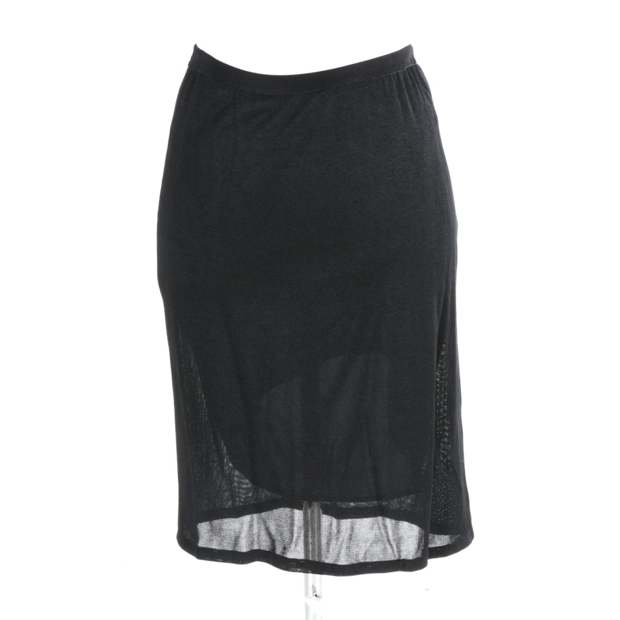 Chanel Black Skirt