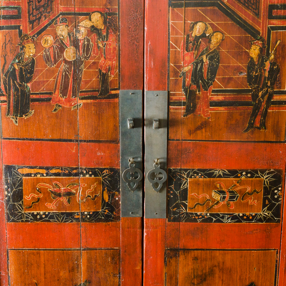 Vintage Chinese Wedding Cabinet