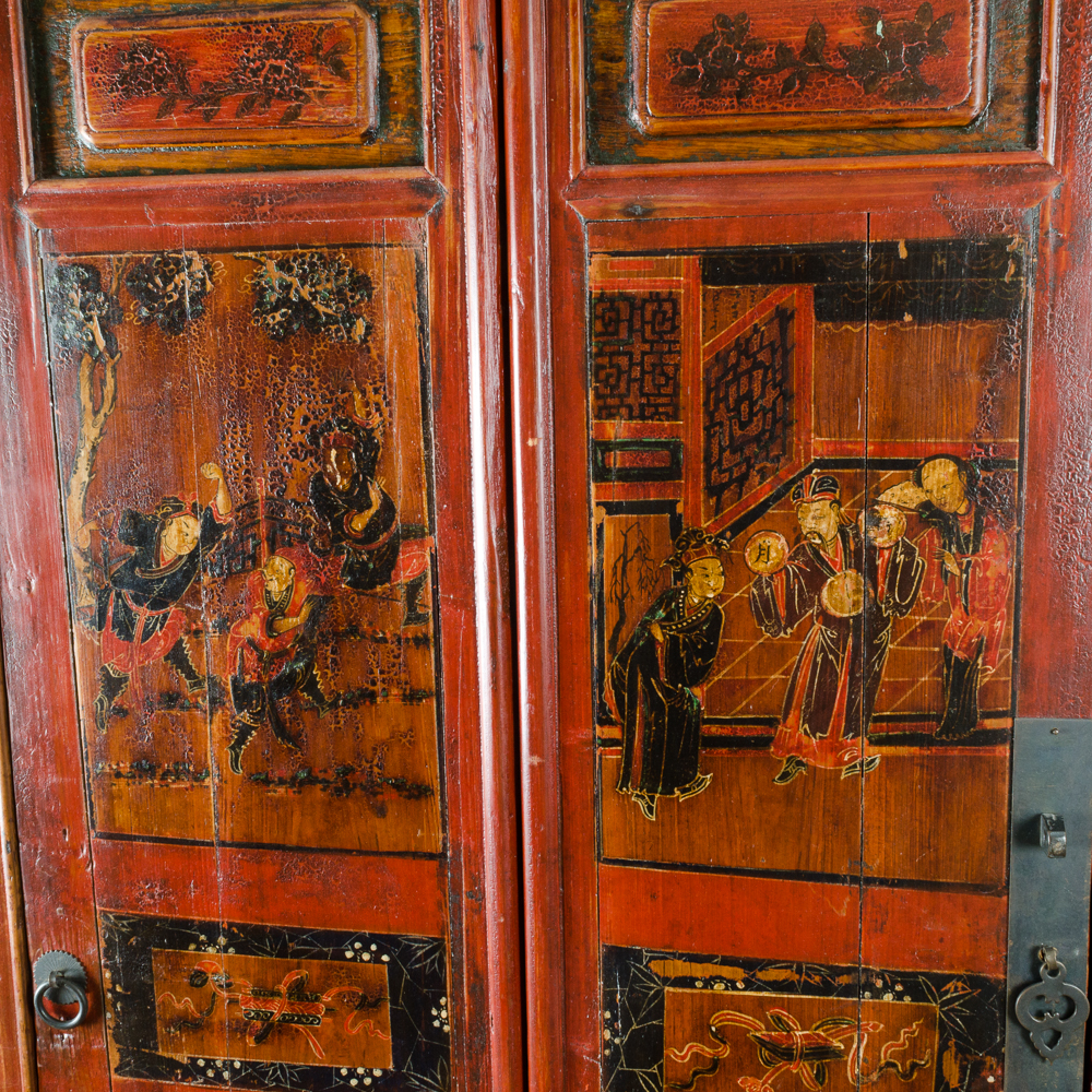 Vintage Chinese Wedding Cabinet