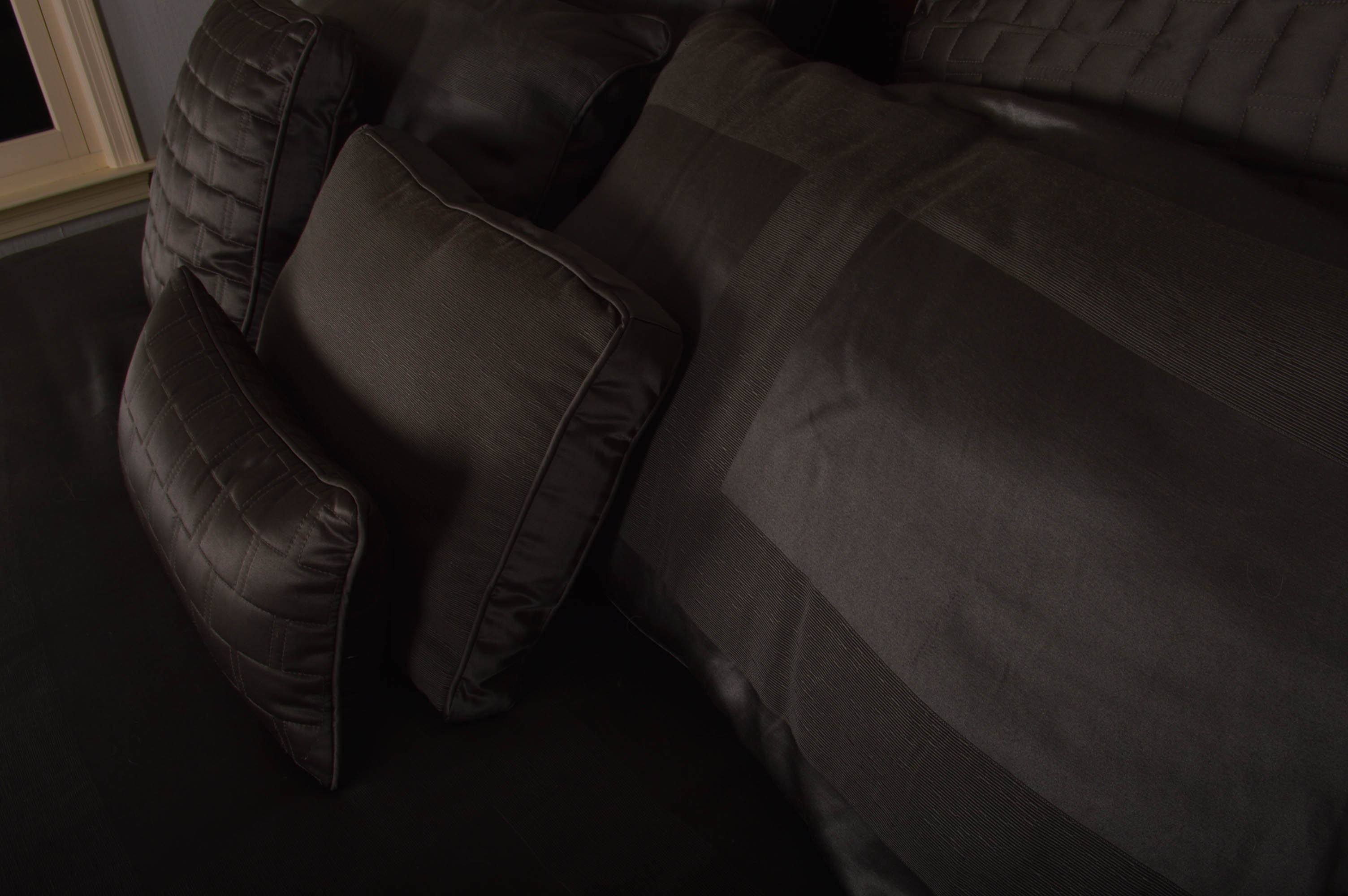 Macy's Hotel Collection King-Size "Frame" Bedding Ensemble