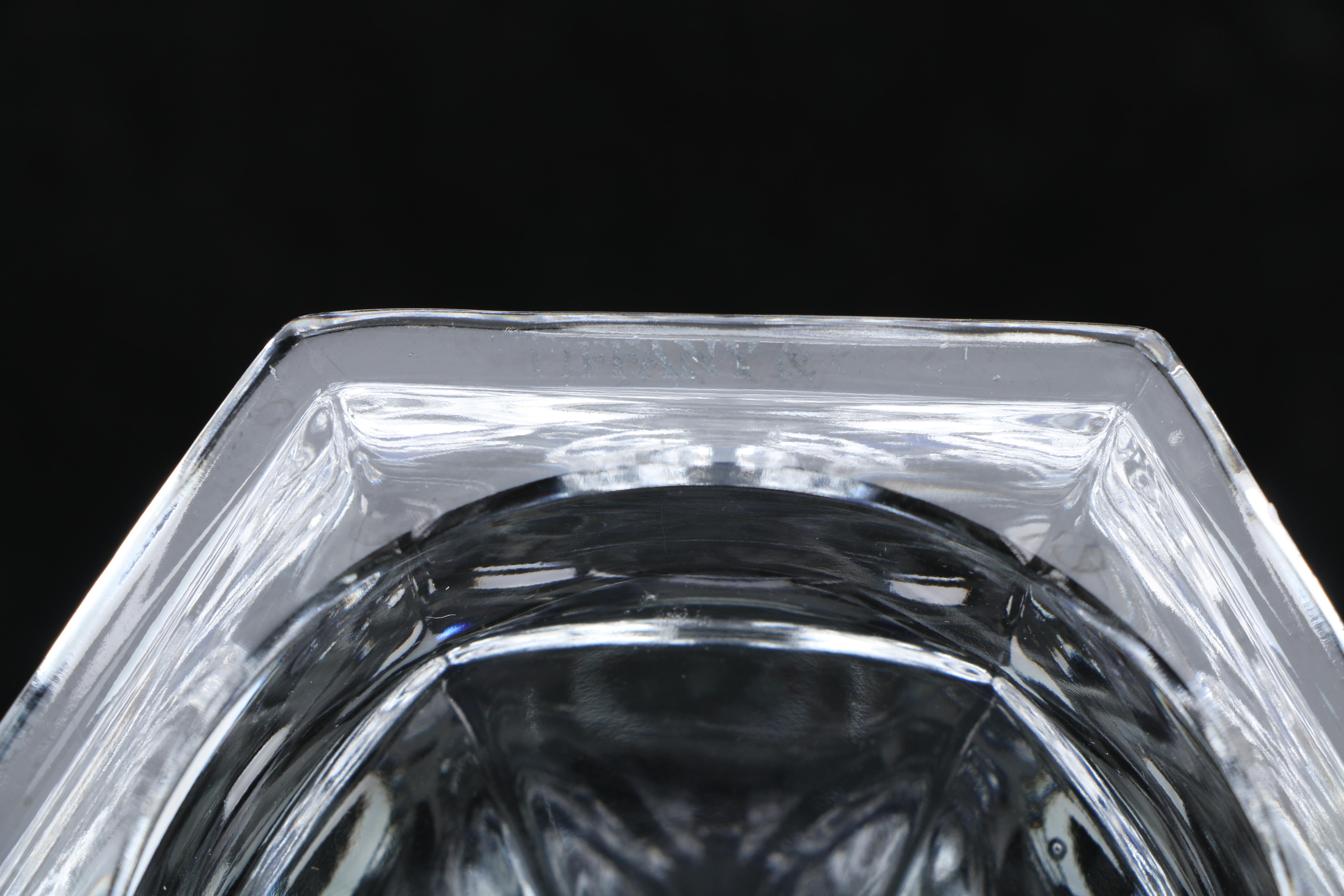 Tiffany & Co. "Hampton" Crystal Candlesticks