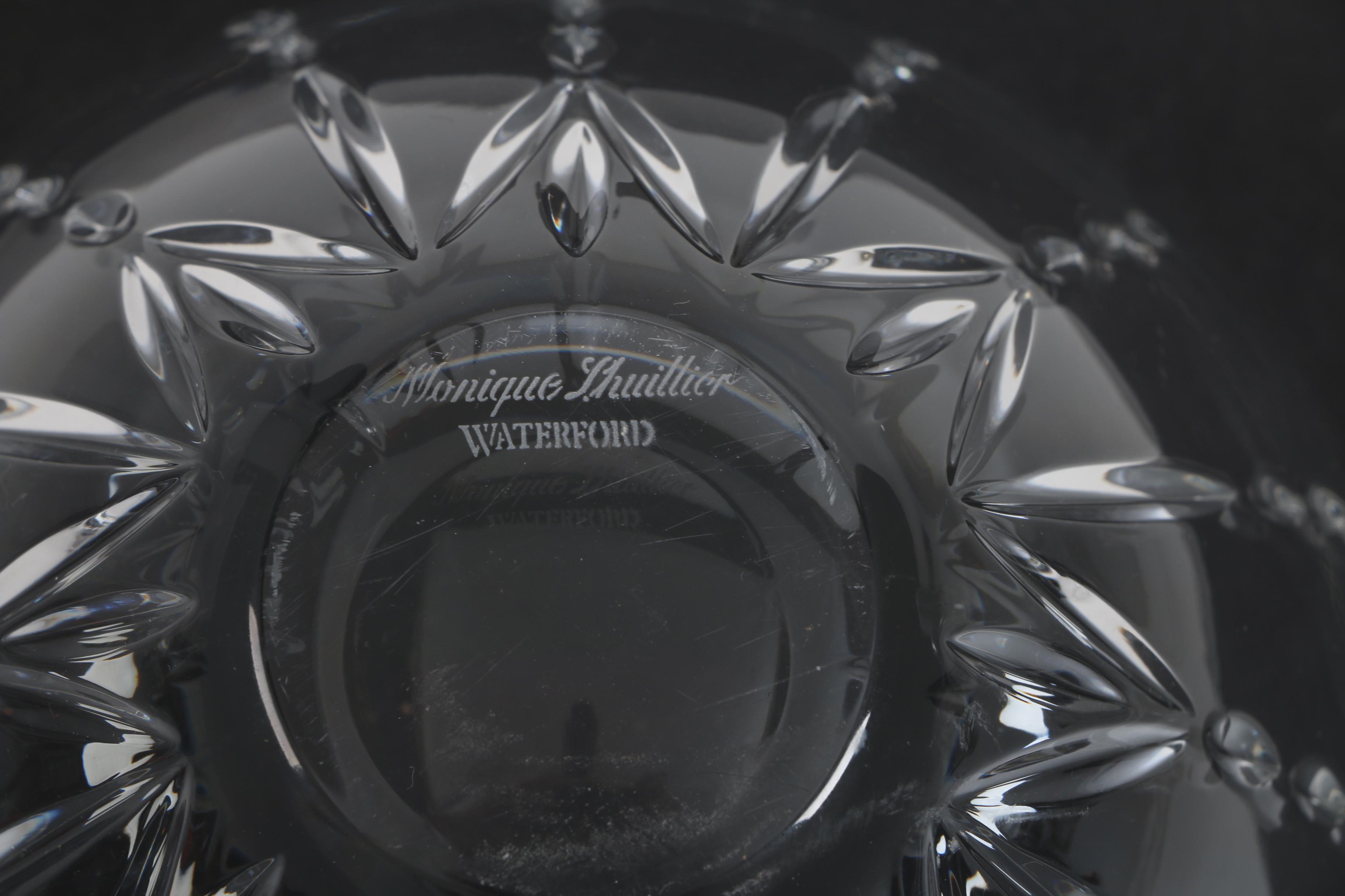 Waterford Crystal "Modern Love" Bowls Designed by Monique Lhuillier