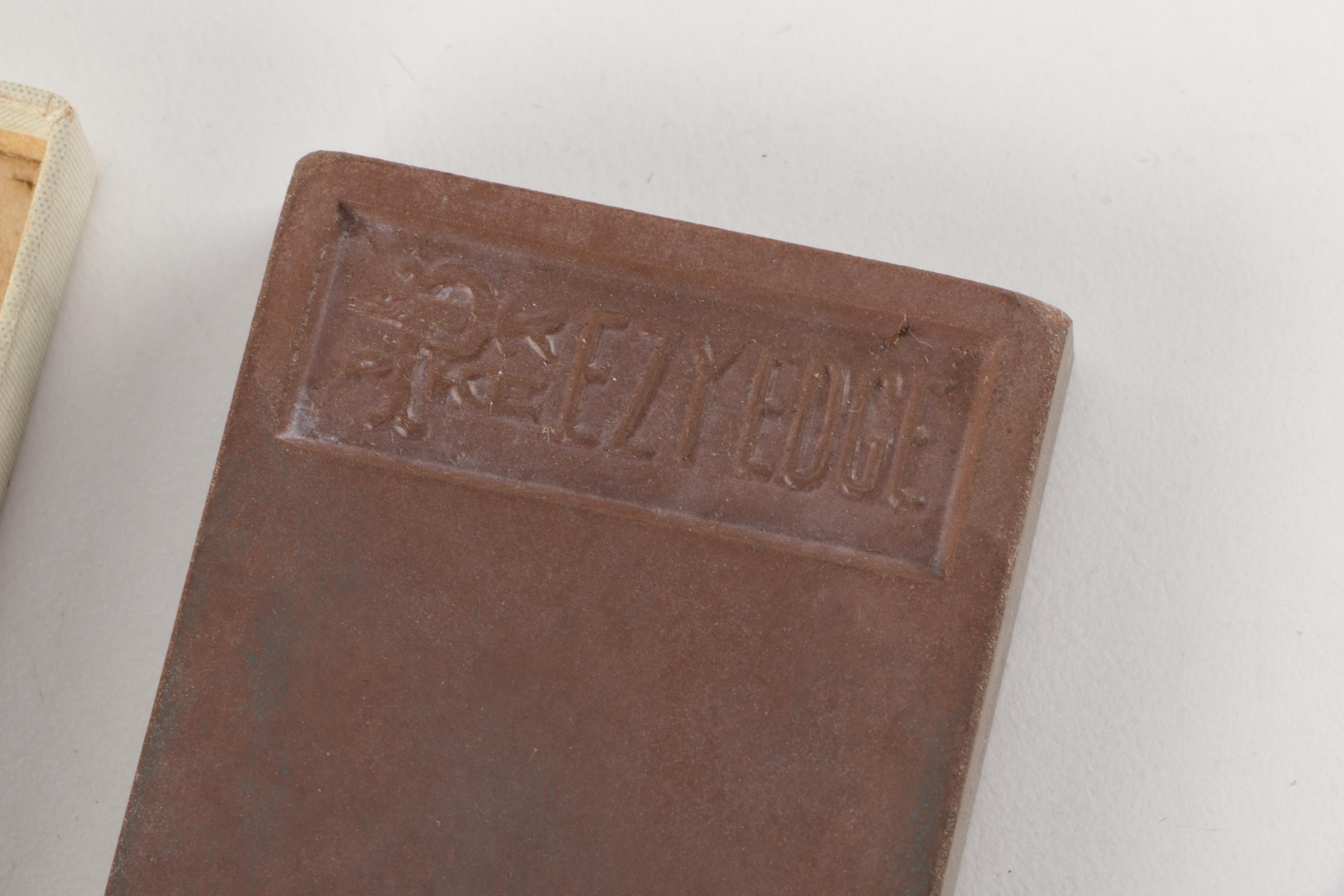 Vintage Razor Accessories and a Cigar Box