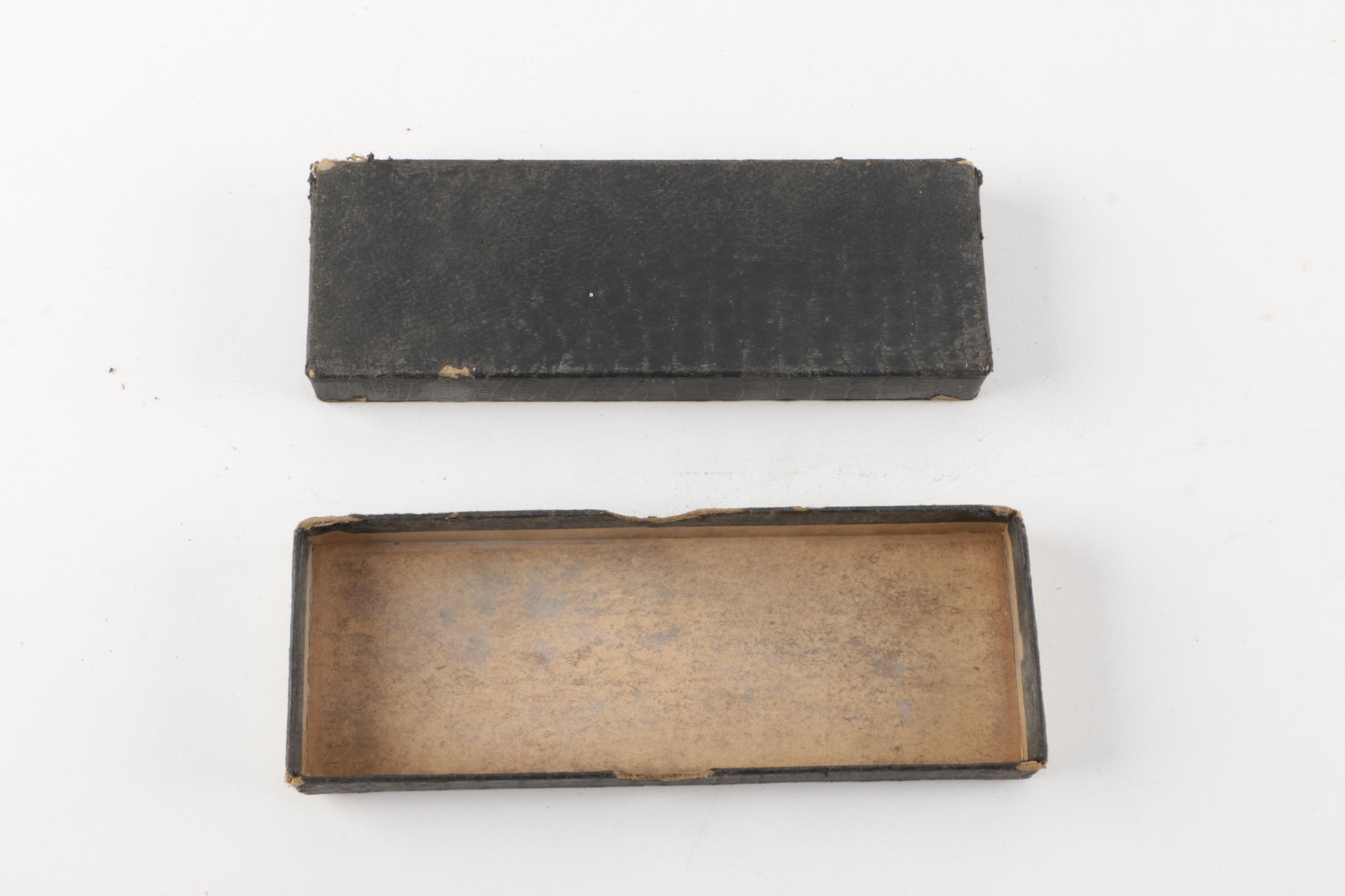 Vintage Razor Accessories and a Cigar Box