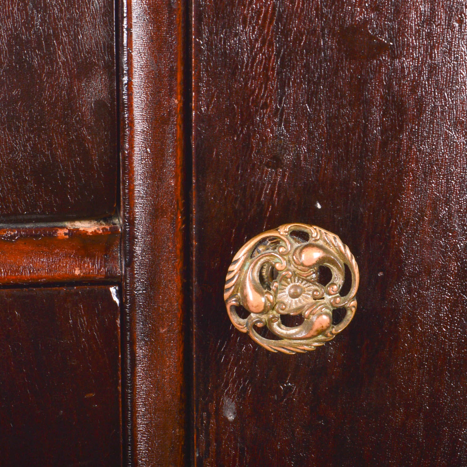 Vintage Serpentine-Front Chest of Drawers