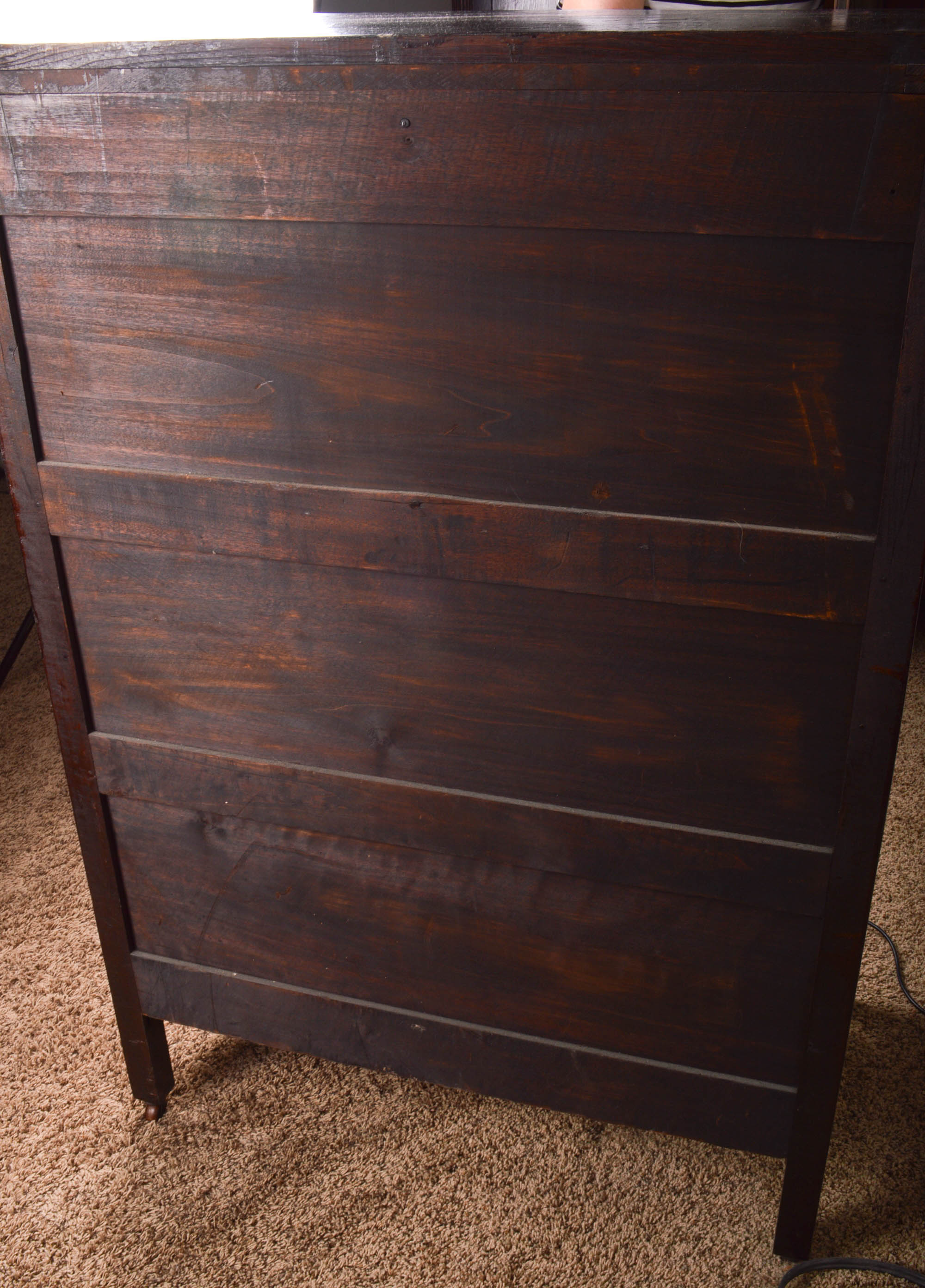 Vintage Serpentine-Front Chest of Drawers