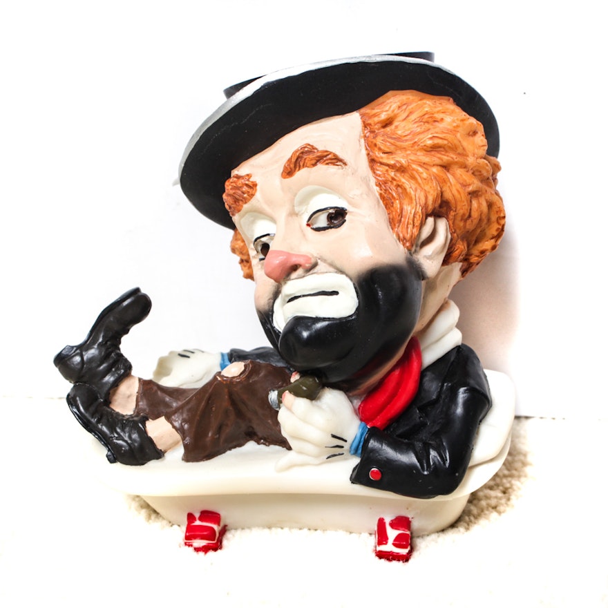 Red Skelton Limited Edition Figurine  "Freddie In The Bathtub"