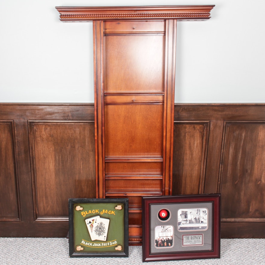 Pool Table Accessory Wall Rack