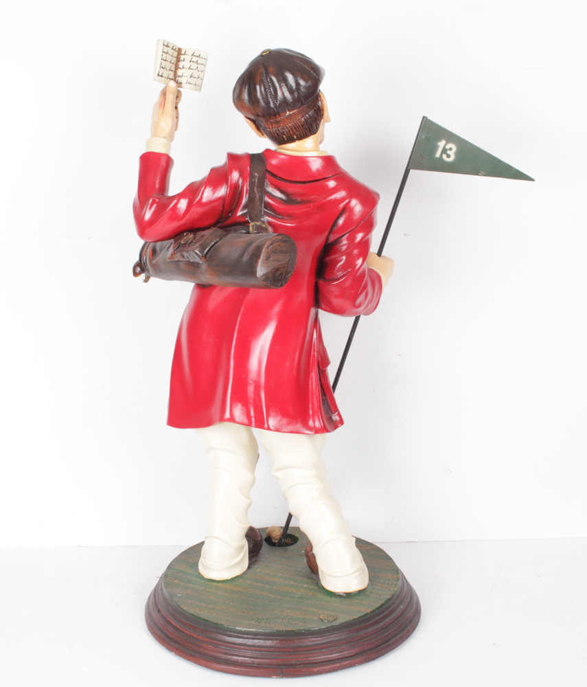 Peter Mook Comic Golf Figure