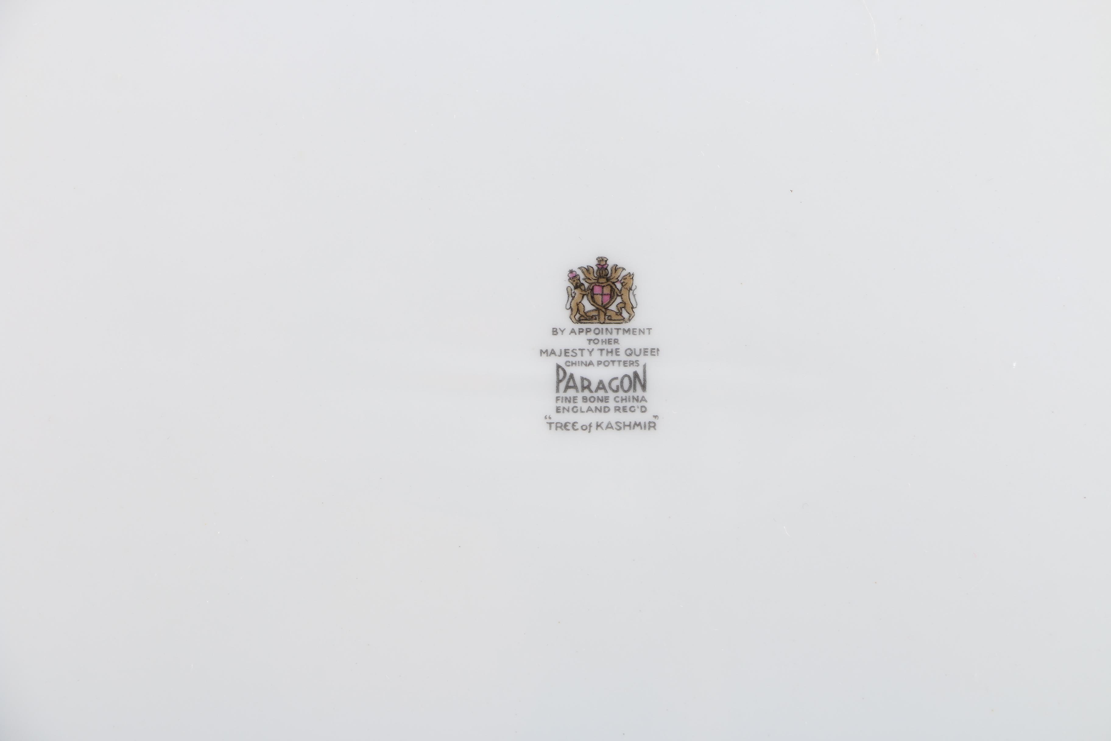 Paragon "Tree of Kashmir" Porcelain Service