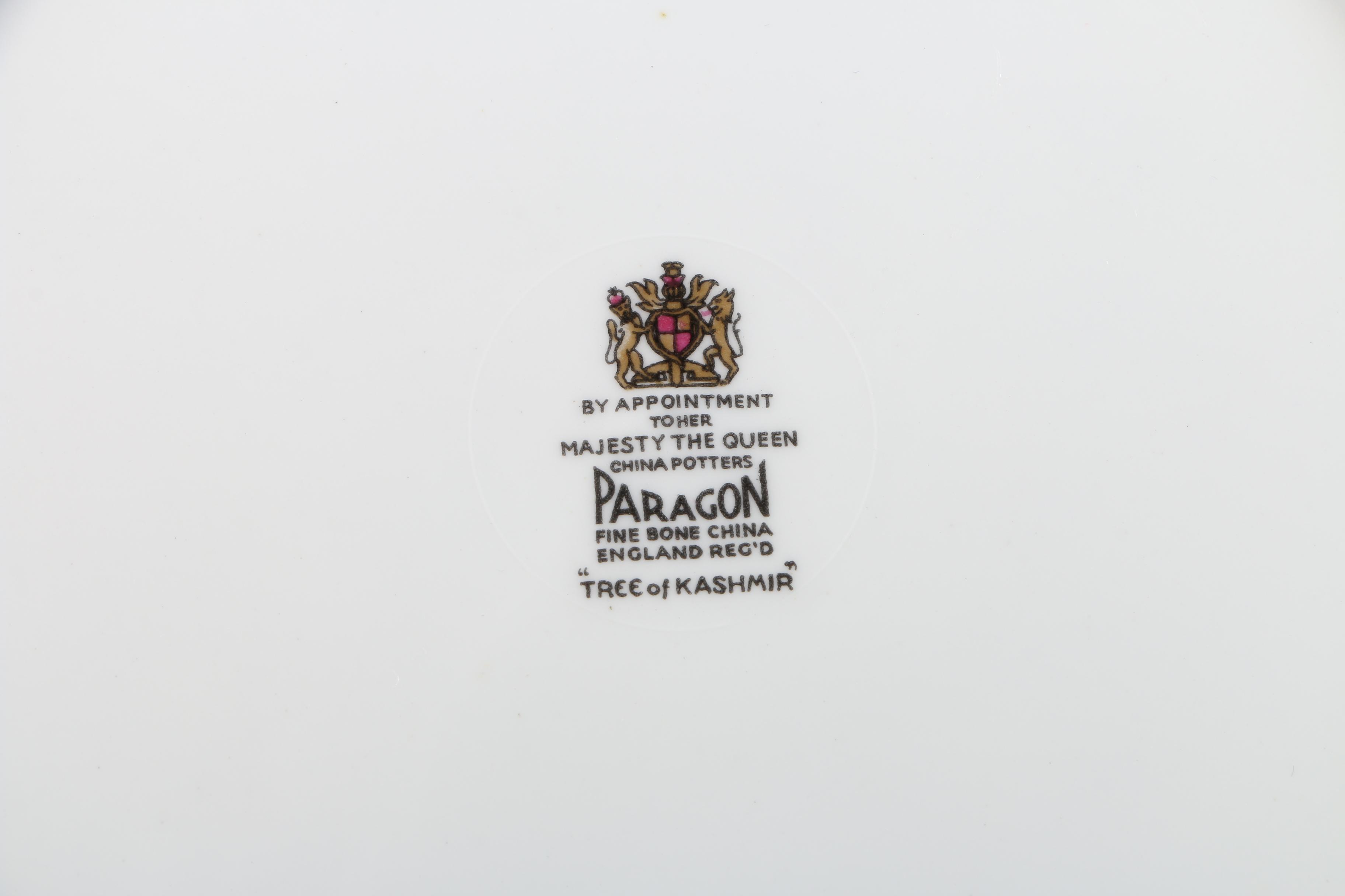 Paragon "Tree of Kashmir" Porcelain Service
