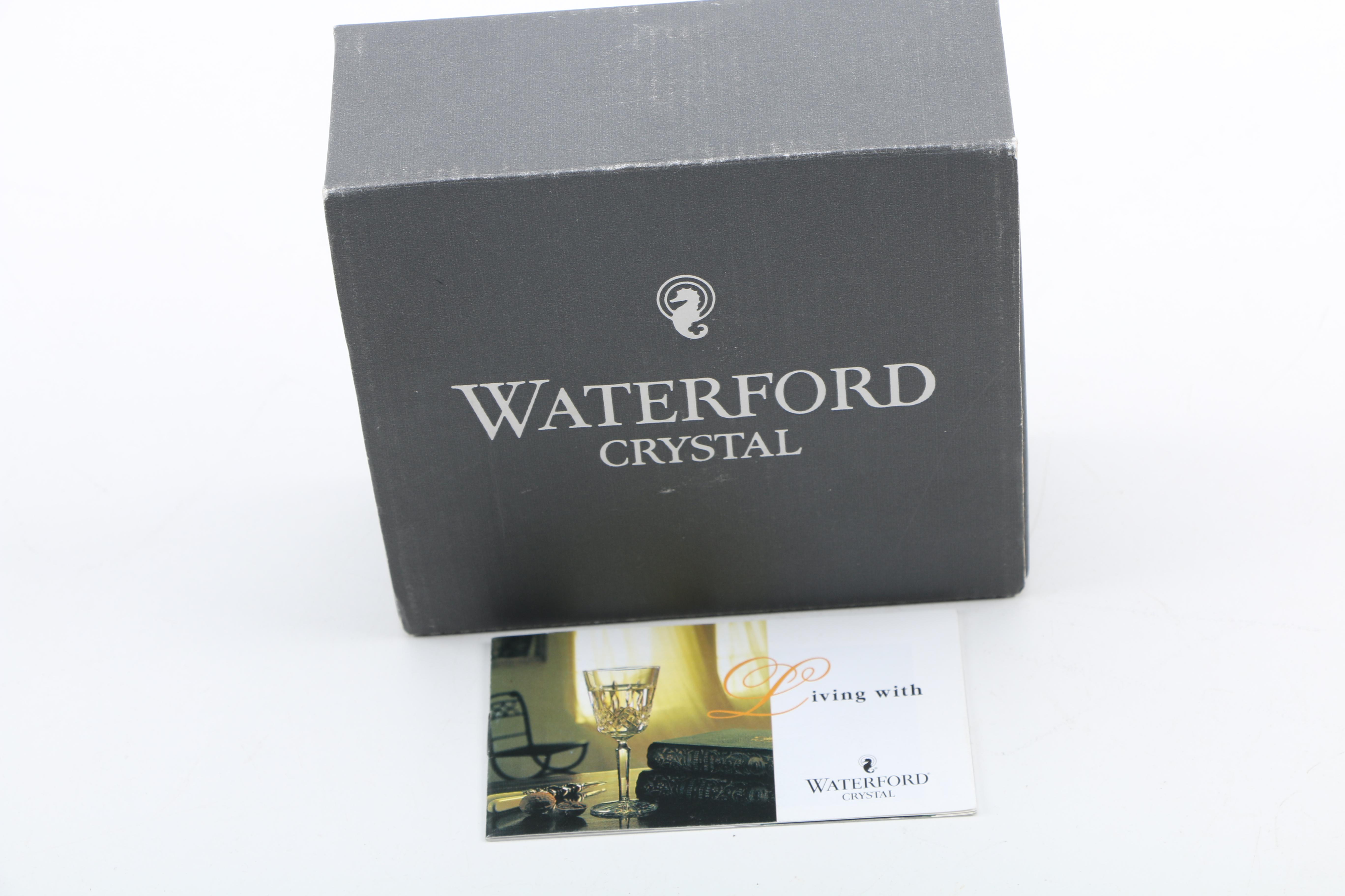 Waterford Crystal Paperweight of Shell