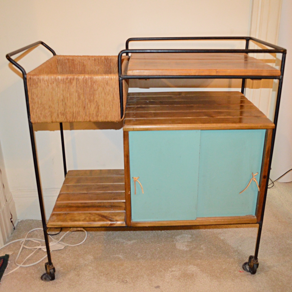 Mid-Century Bar Cart