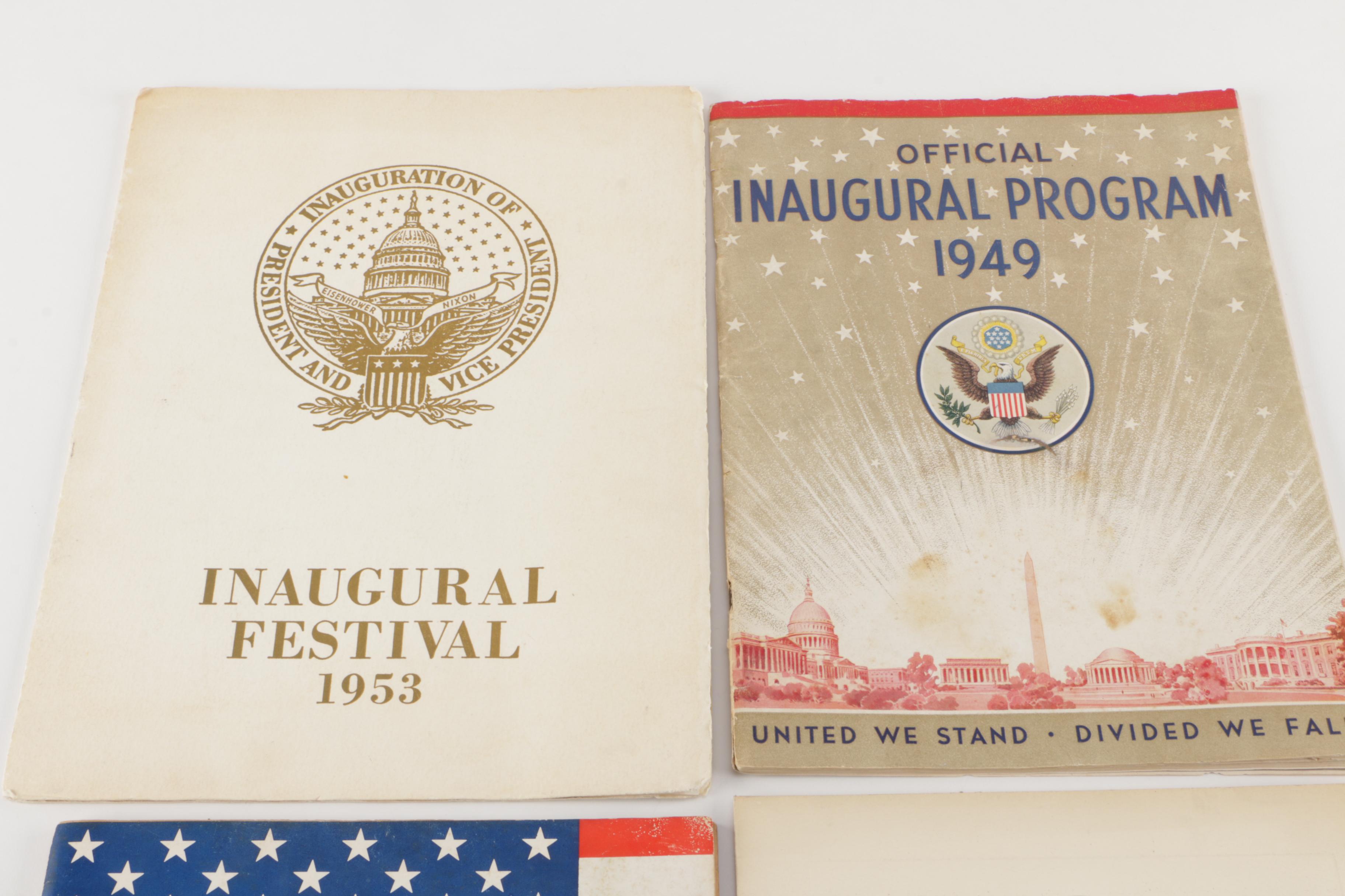 U.S. Presidential Inaugural Paper Ephemera