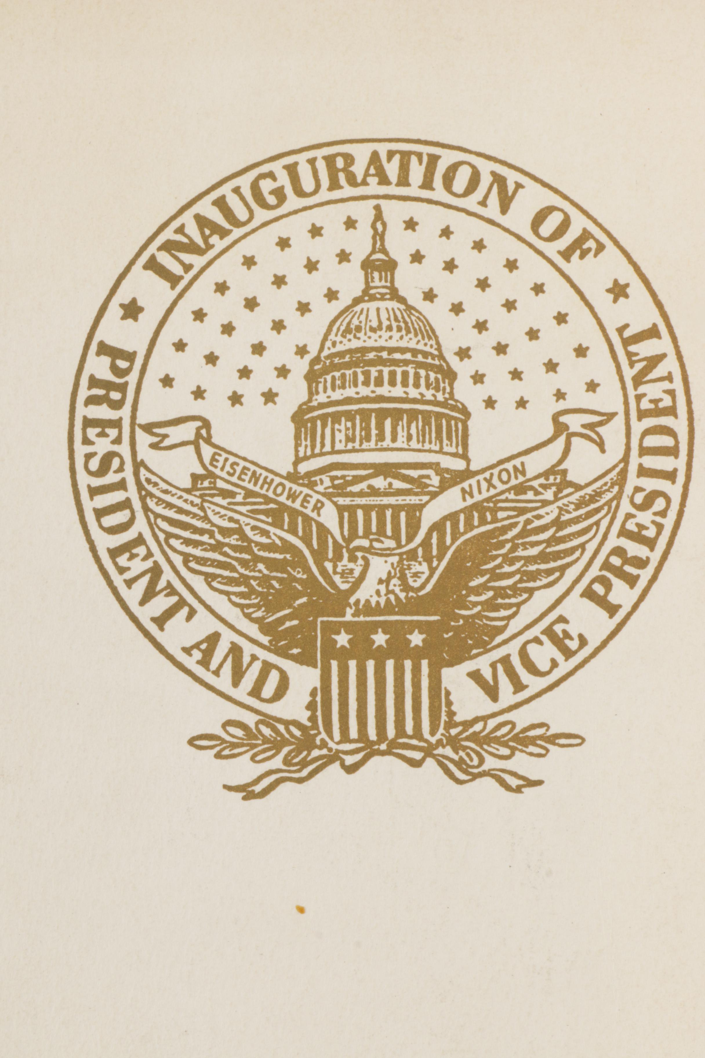 U.S. Presidential Inaugural Paper Ephemera