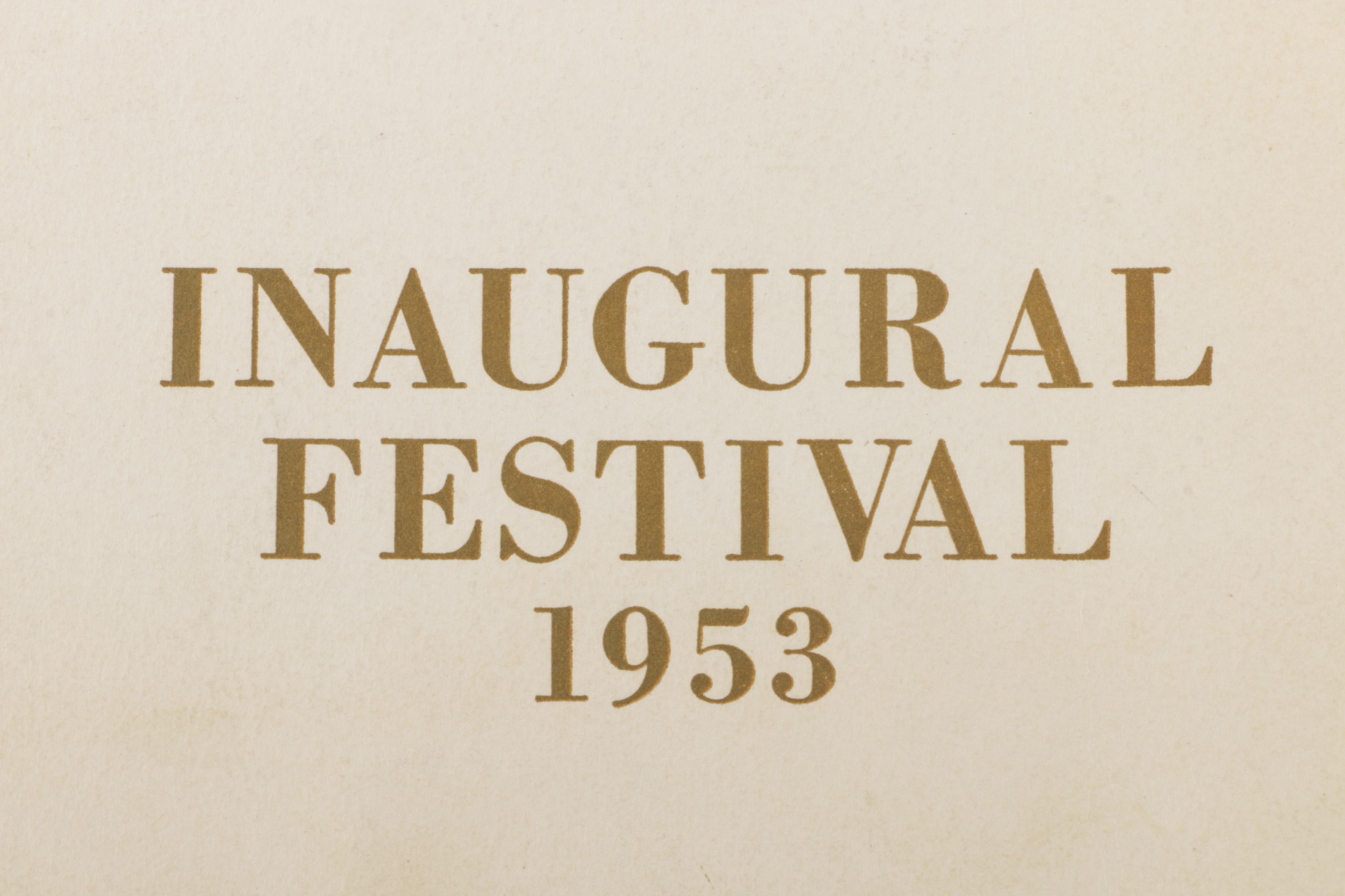 U.S. Presidential Inaugural Paper Ephemera