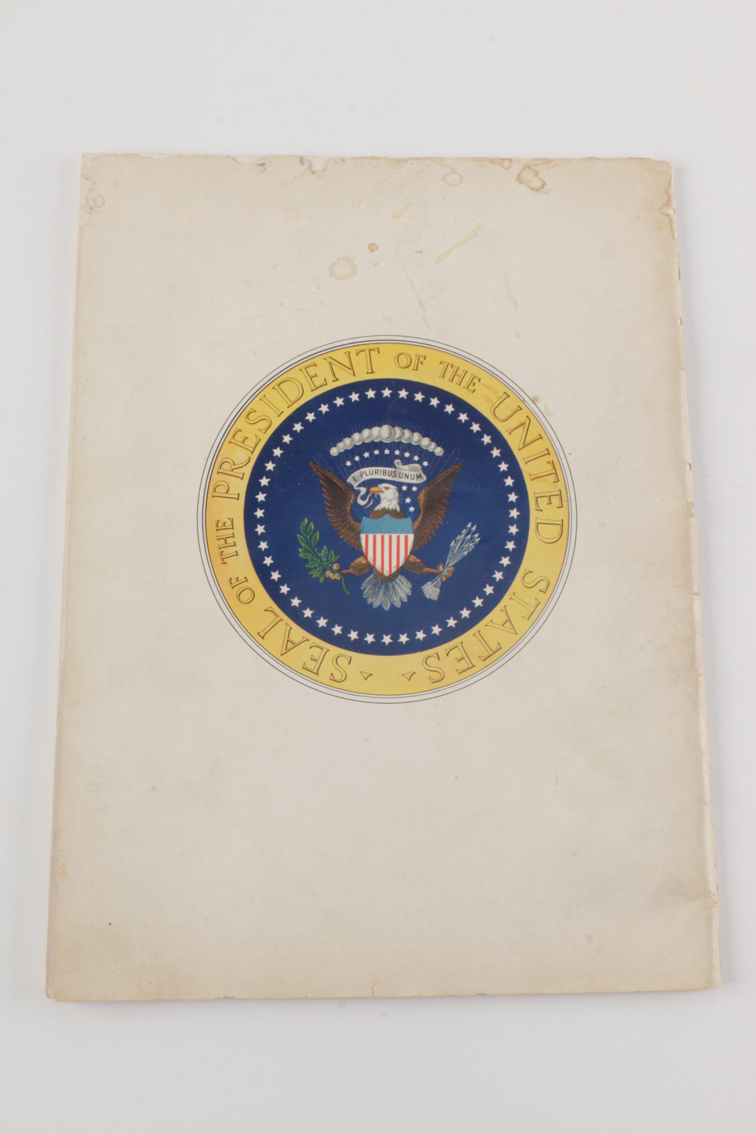 U.S. Presidential Inaugural Paper Ephemera