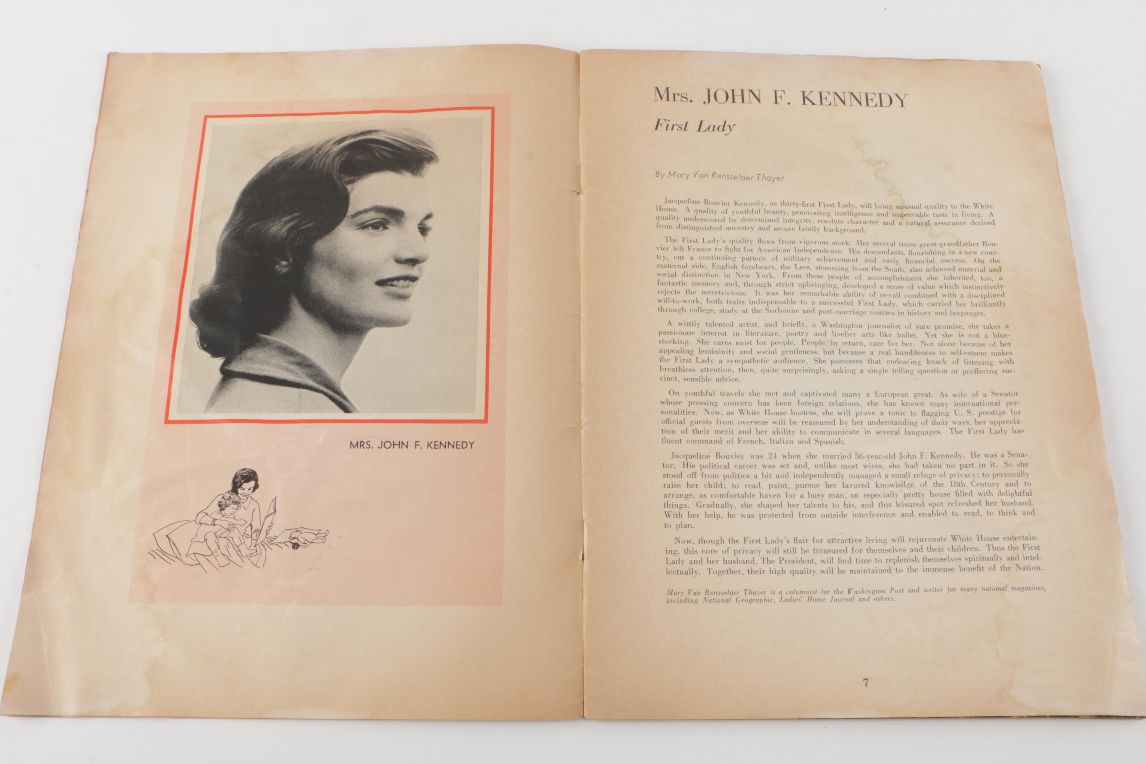 U.S. Presidential Inaugural Paper Ephemera