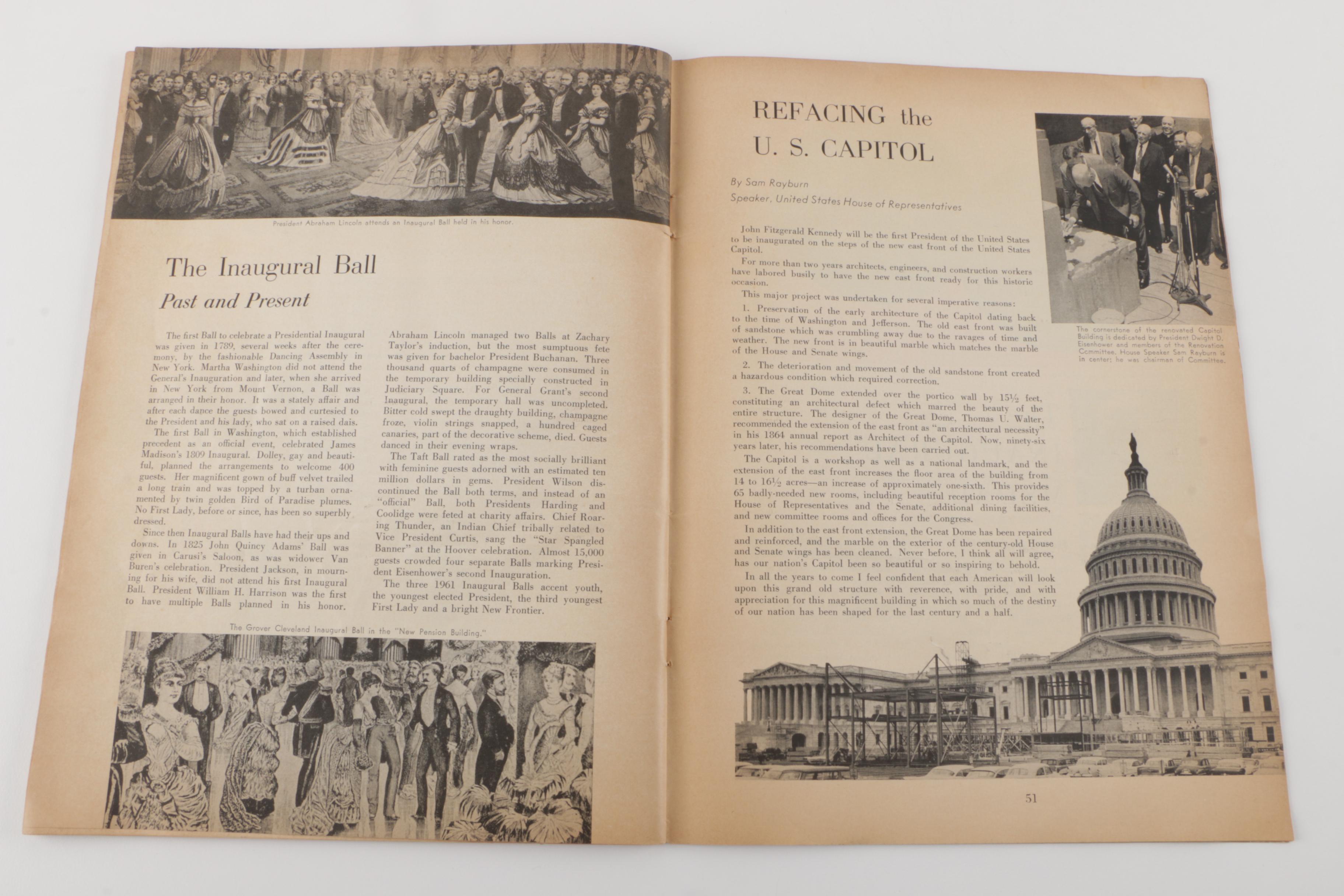 U.S. Presidential Inaugural Paper Ephemera