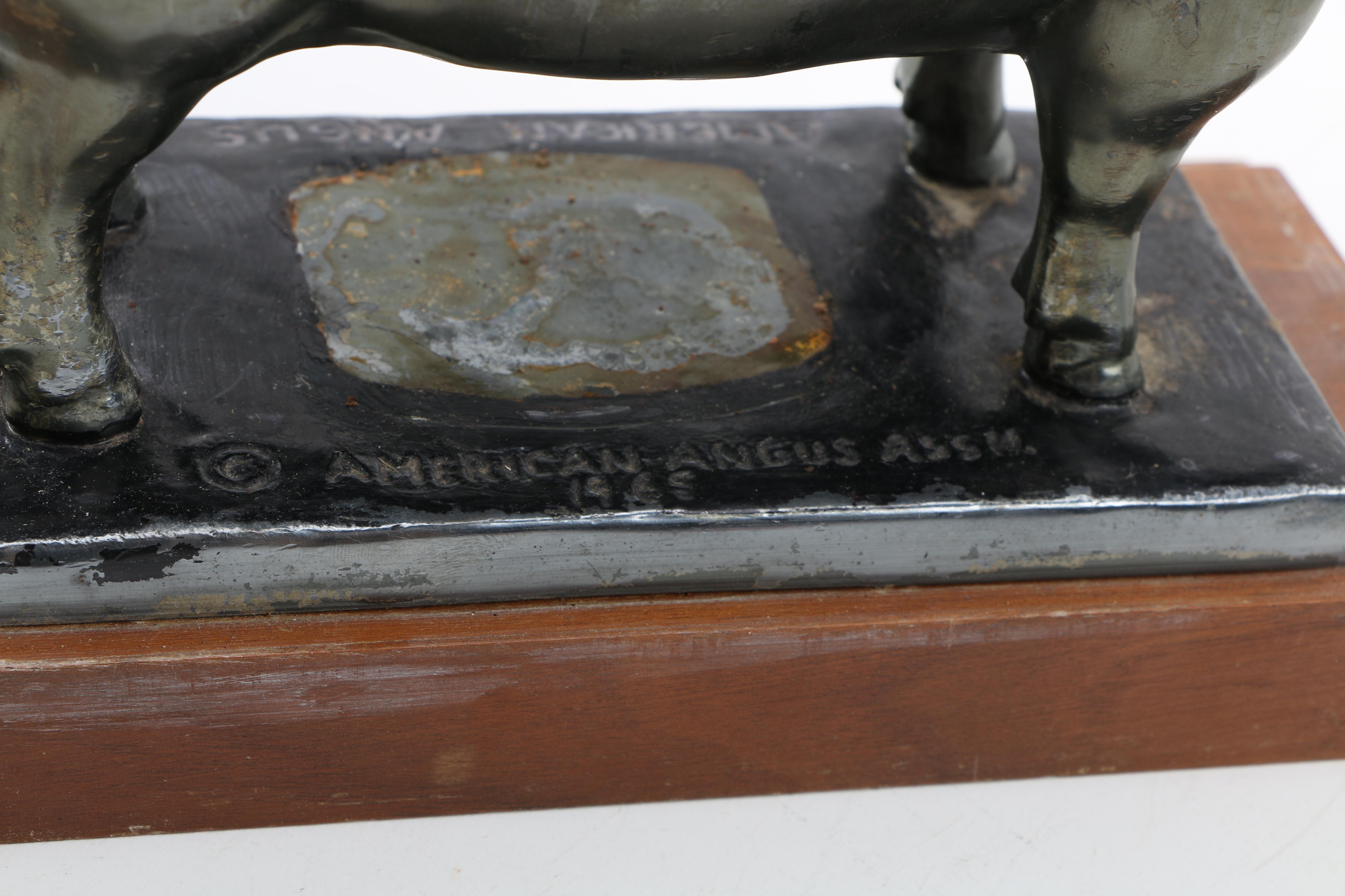 American Angus Association Sculpture After Jim Reno