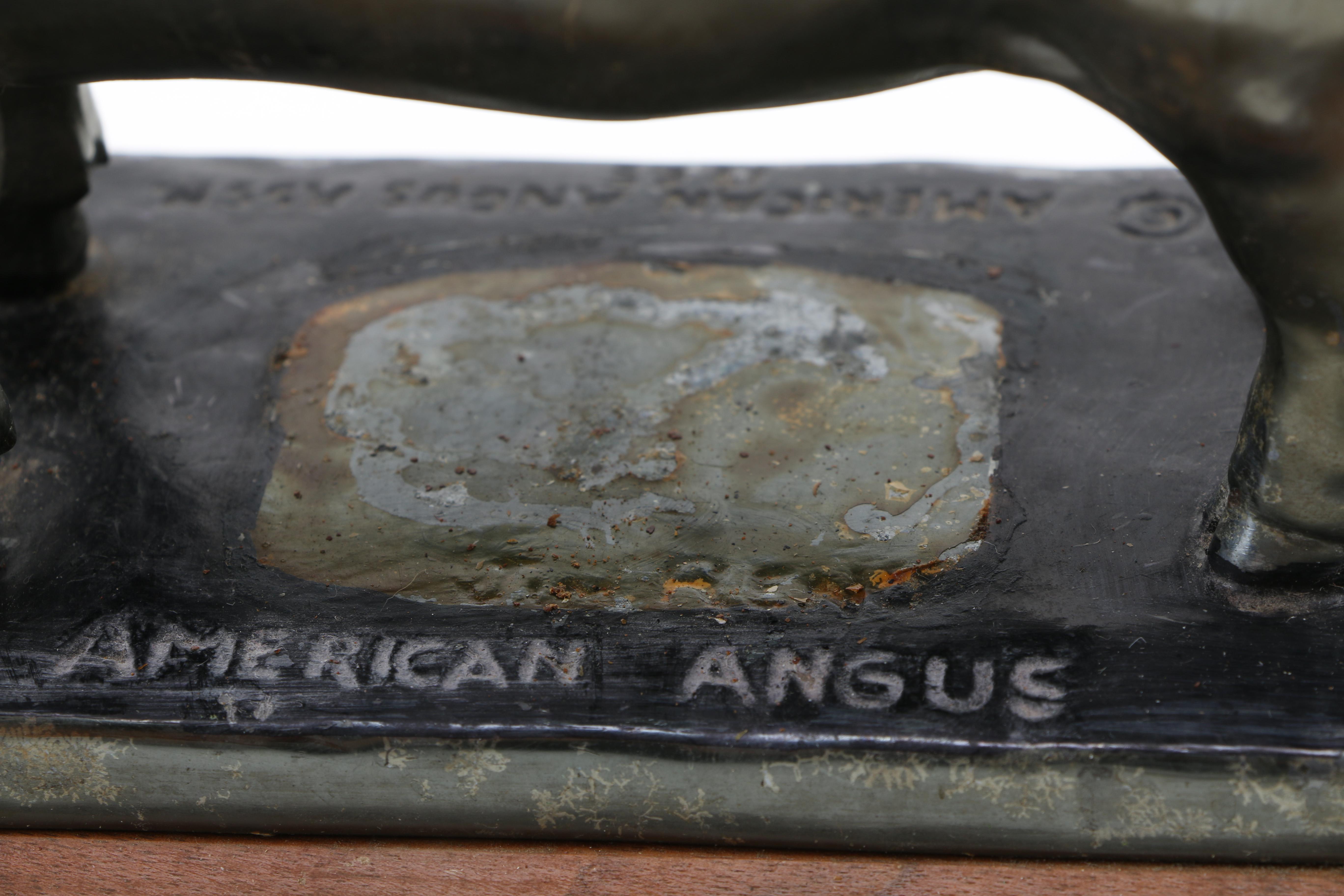 American Angus Association Sculpture After Jim Reno