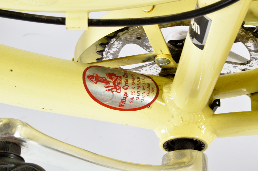 Yellow Trek Beach Cruiser Bicycle