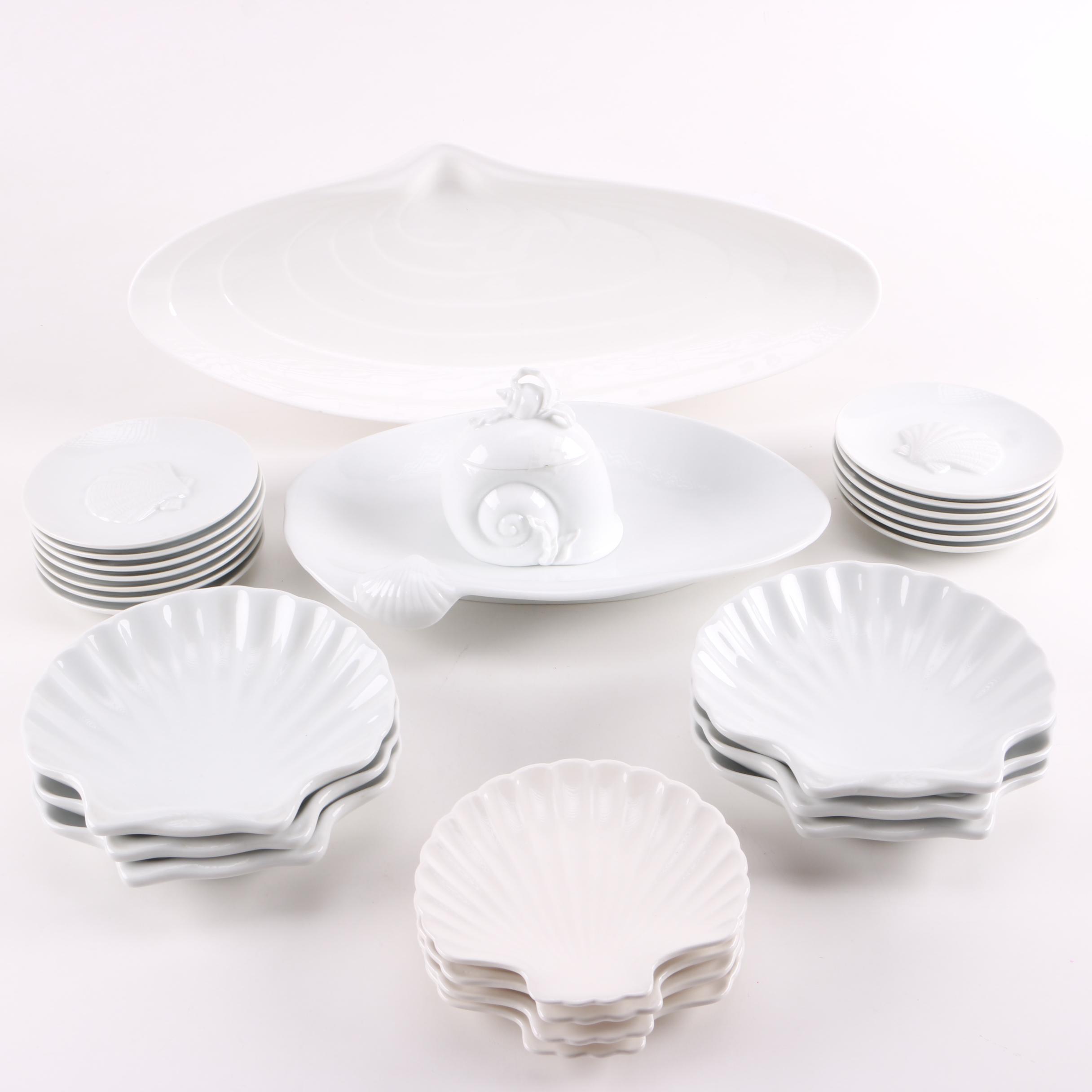 Coquille Serving Dishes