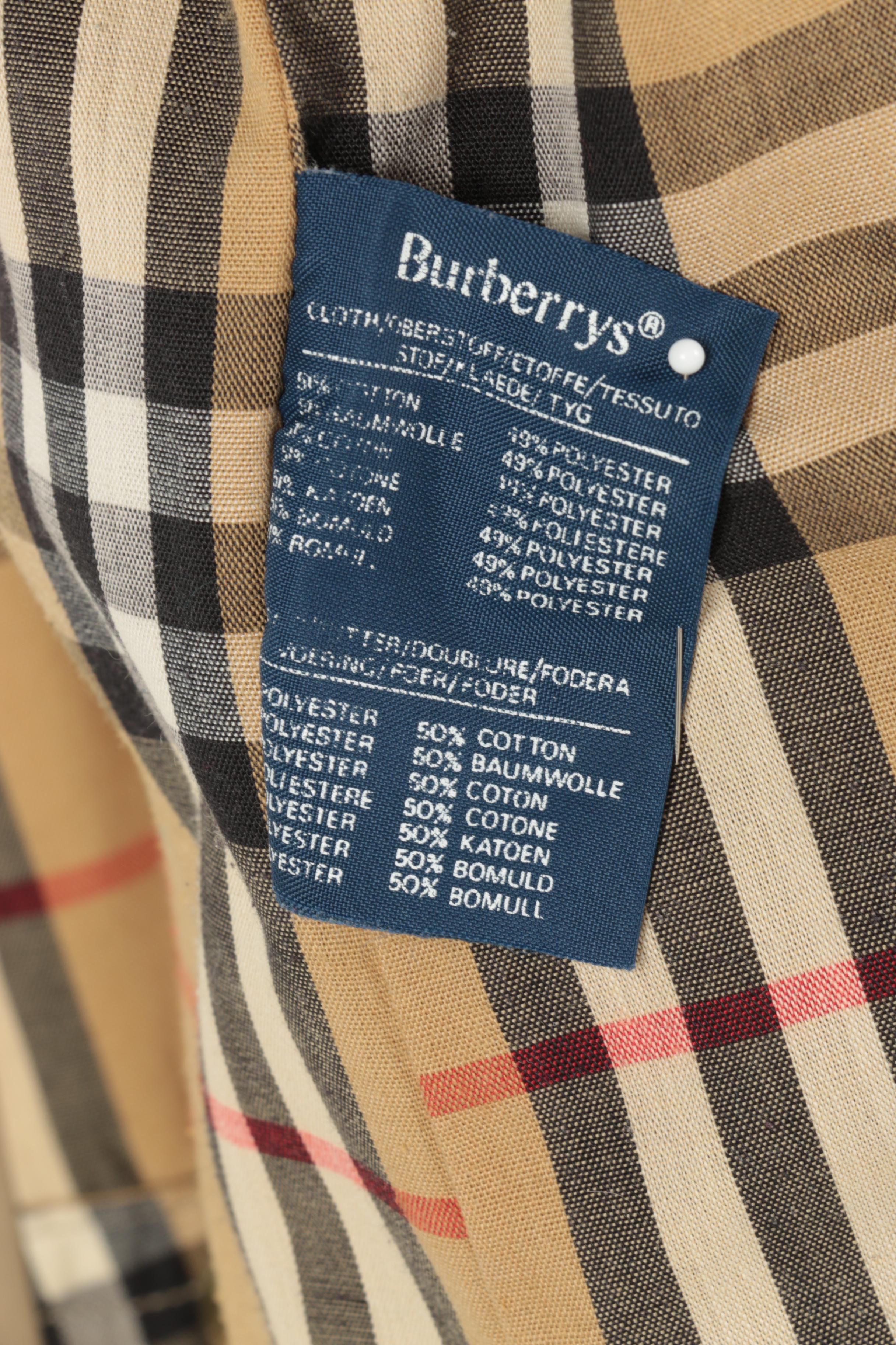 Burberrys of London Trench Coat