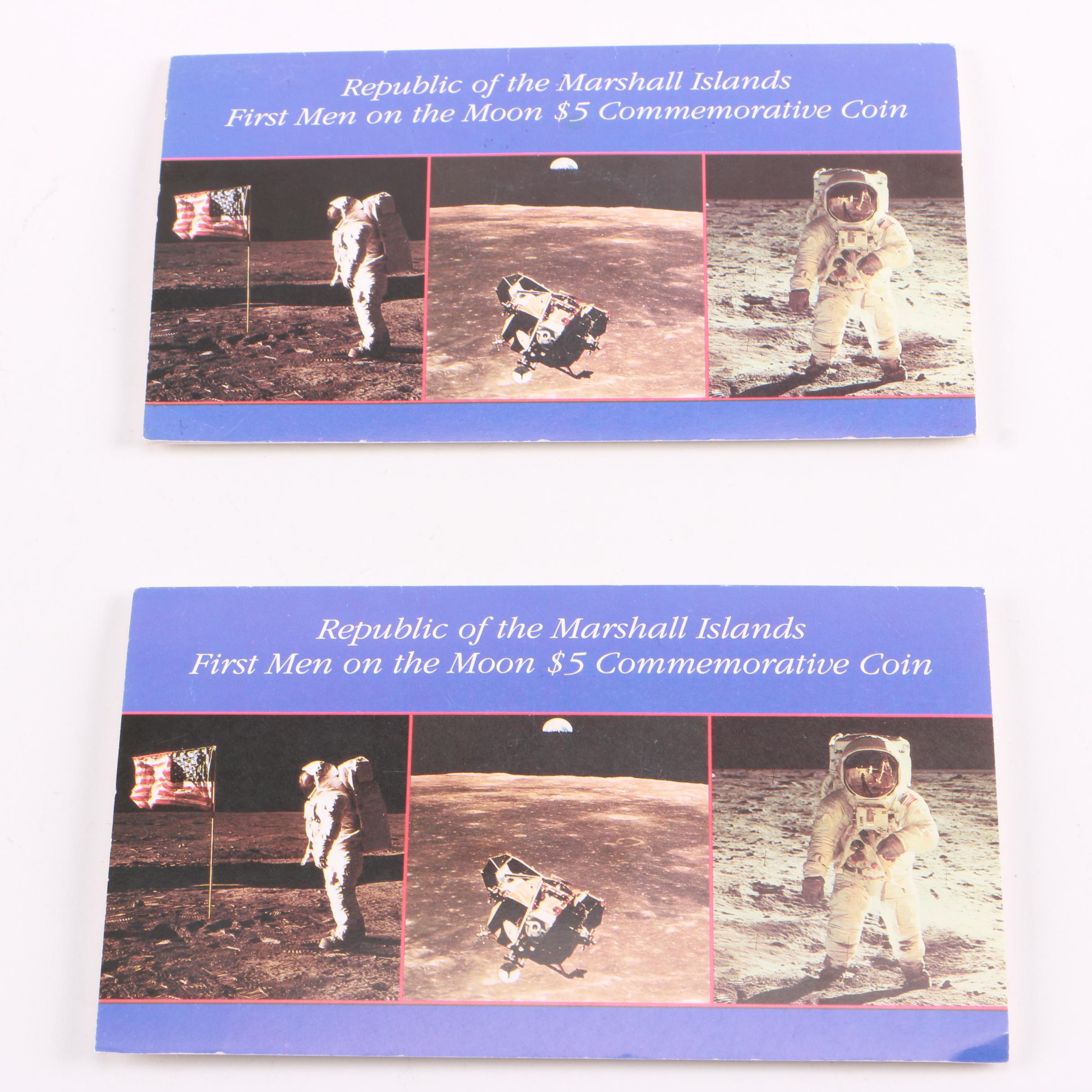 Republic of the Marshall Island Moon Landing Commemorative Coins