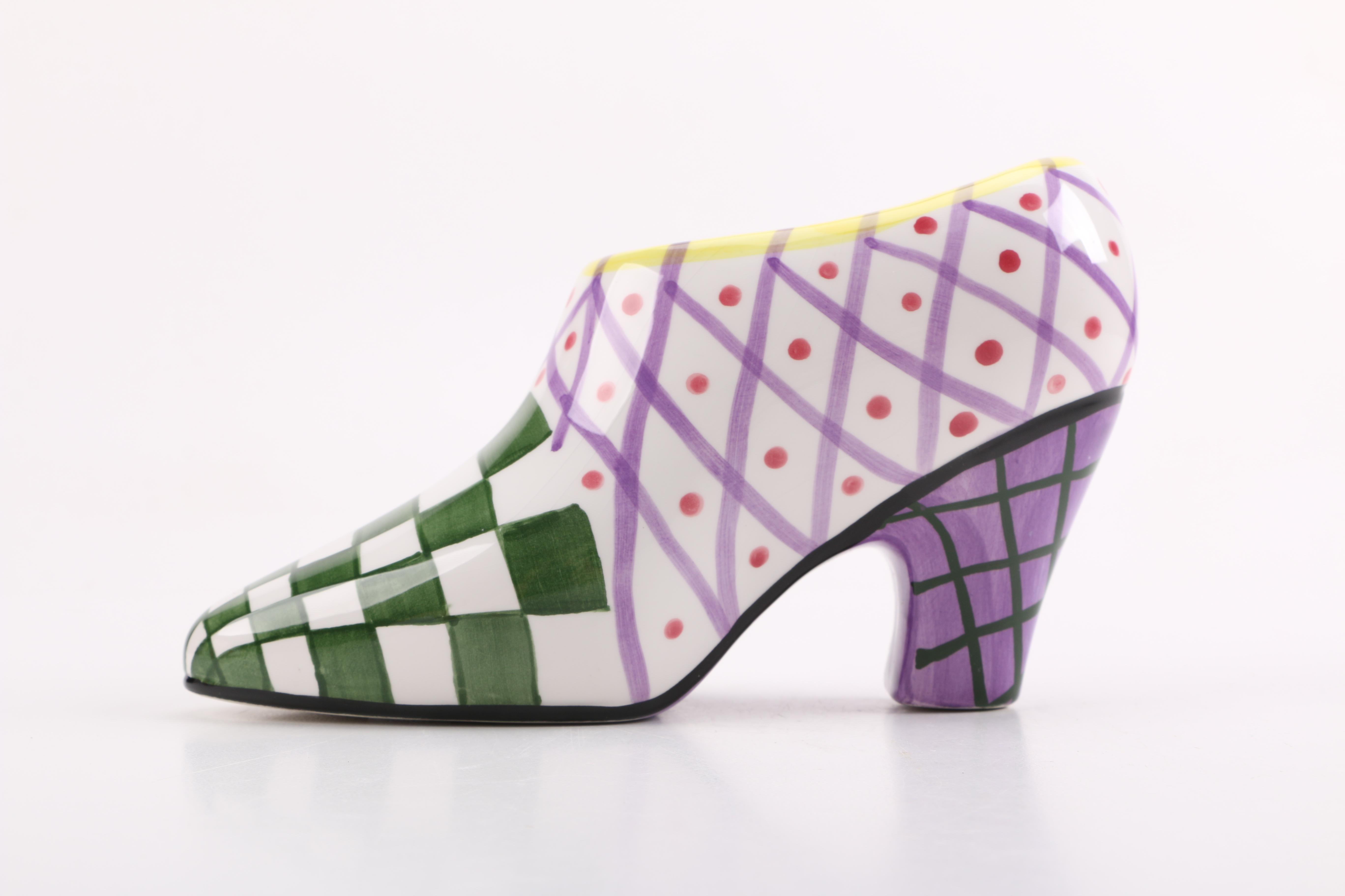 CBK Ltd. LLC 1998 Ceramic Shoe Figurines