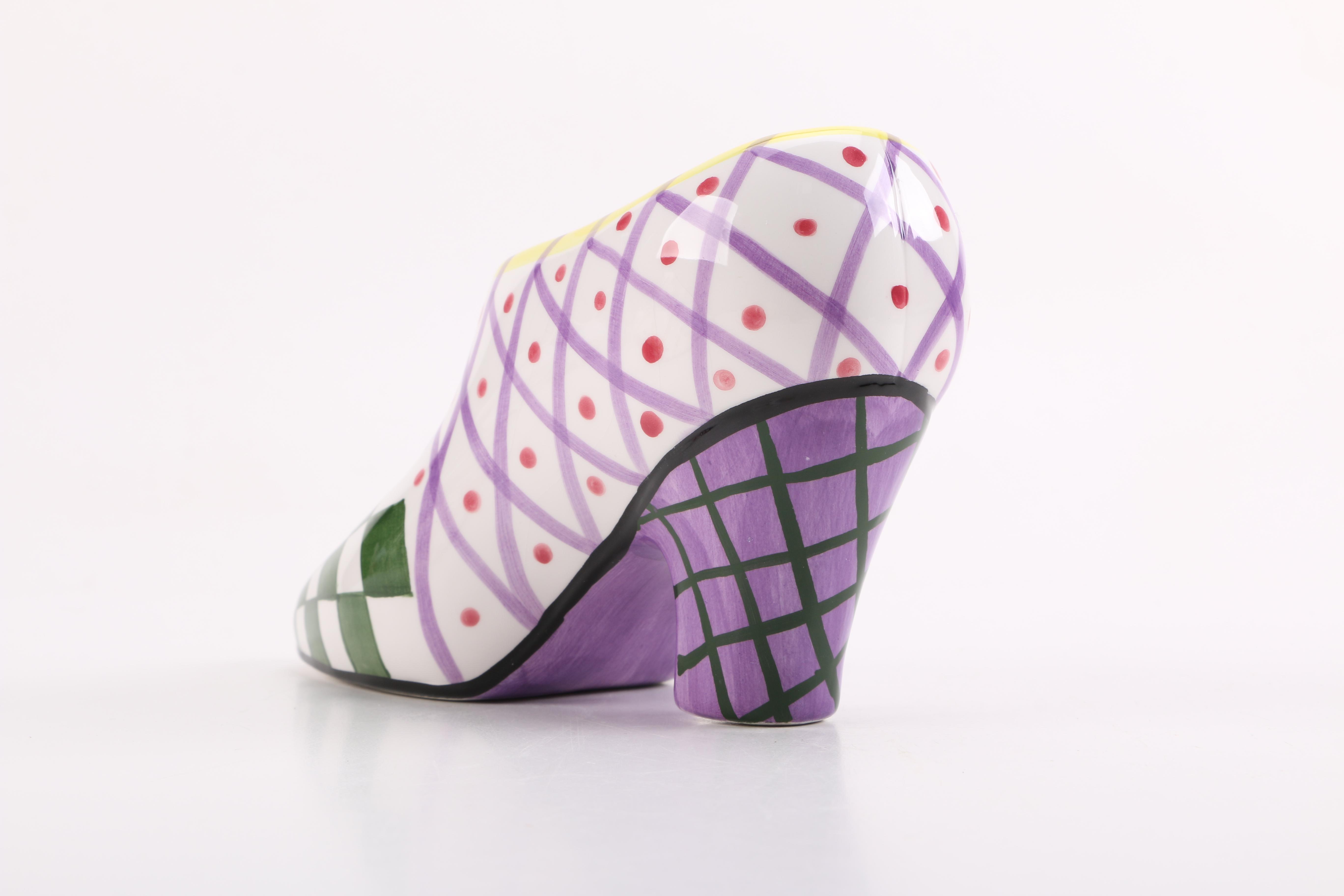 CBK Ltd. LLC 1998 Ceramic Shoe Figurines