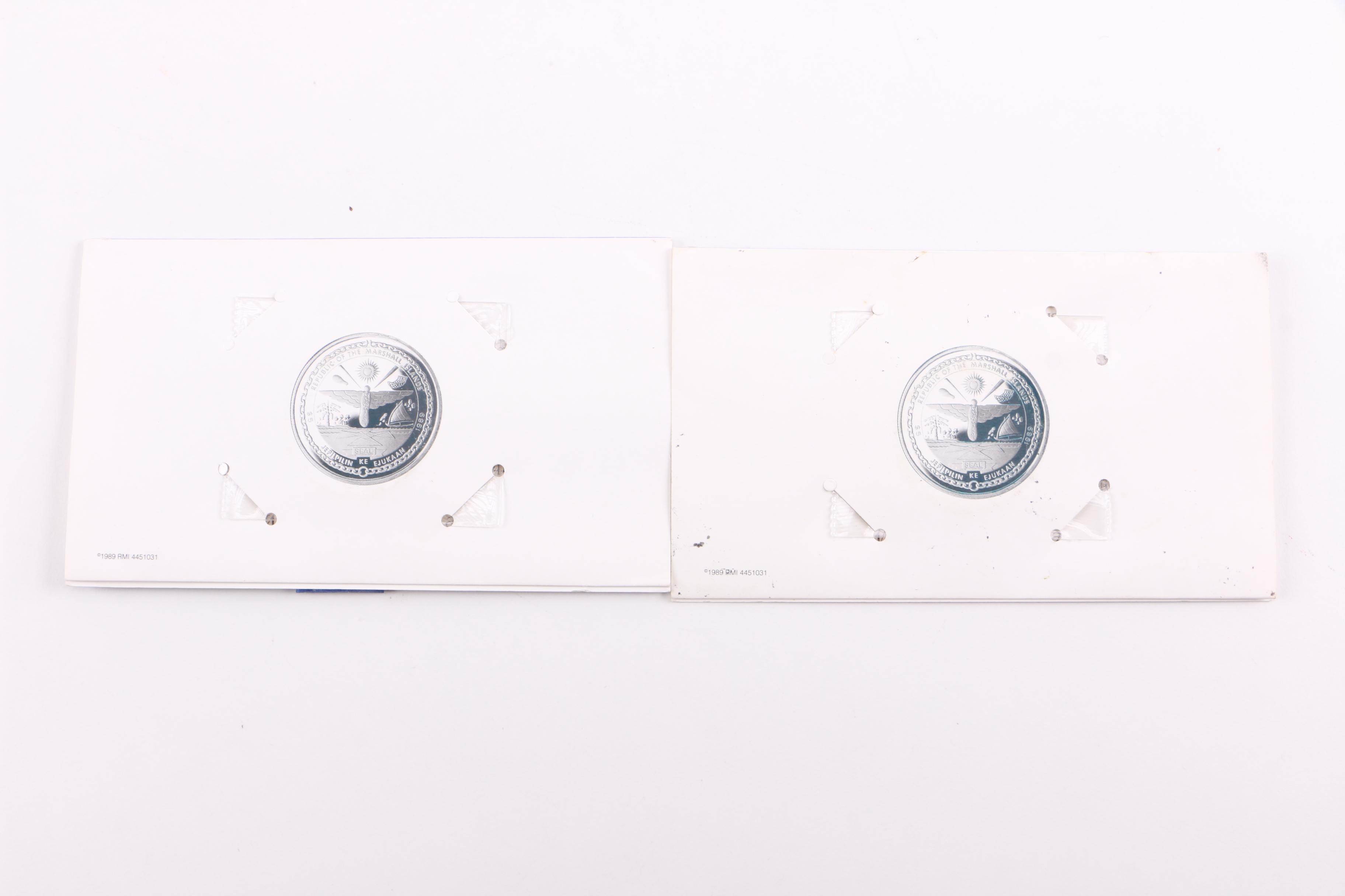 Republic of the Marshall Island Moon Landing Commemorative Coins