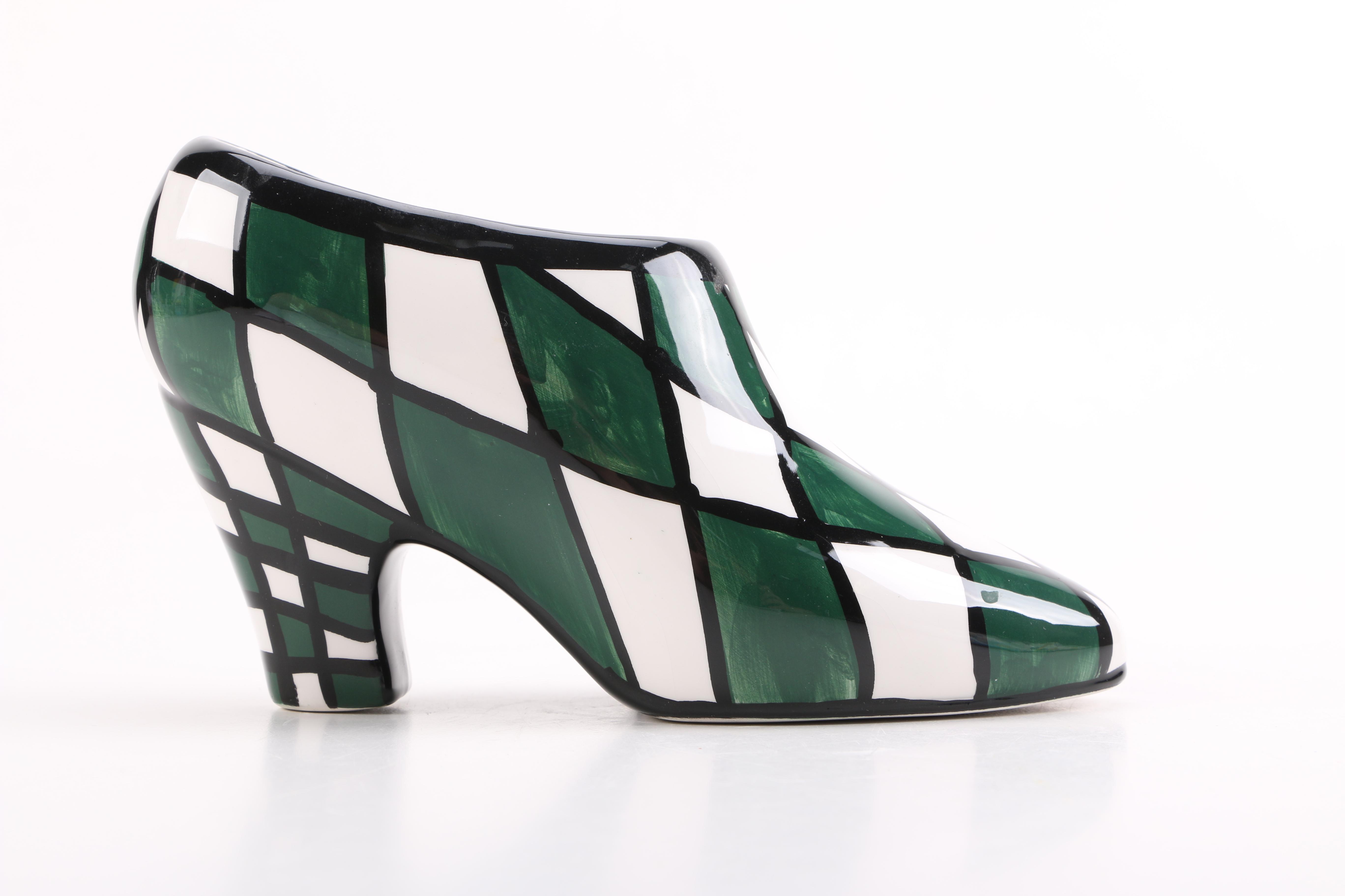 CBK Ltd. LLC 1998 Ceramic Shoe Figurines