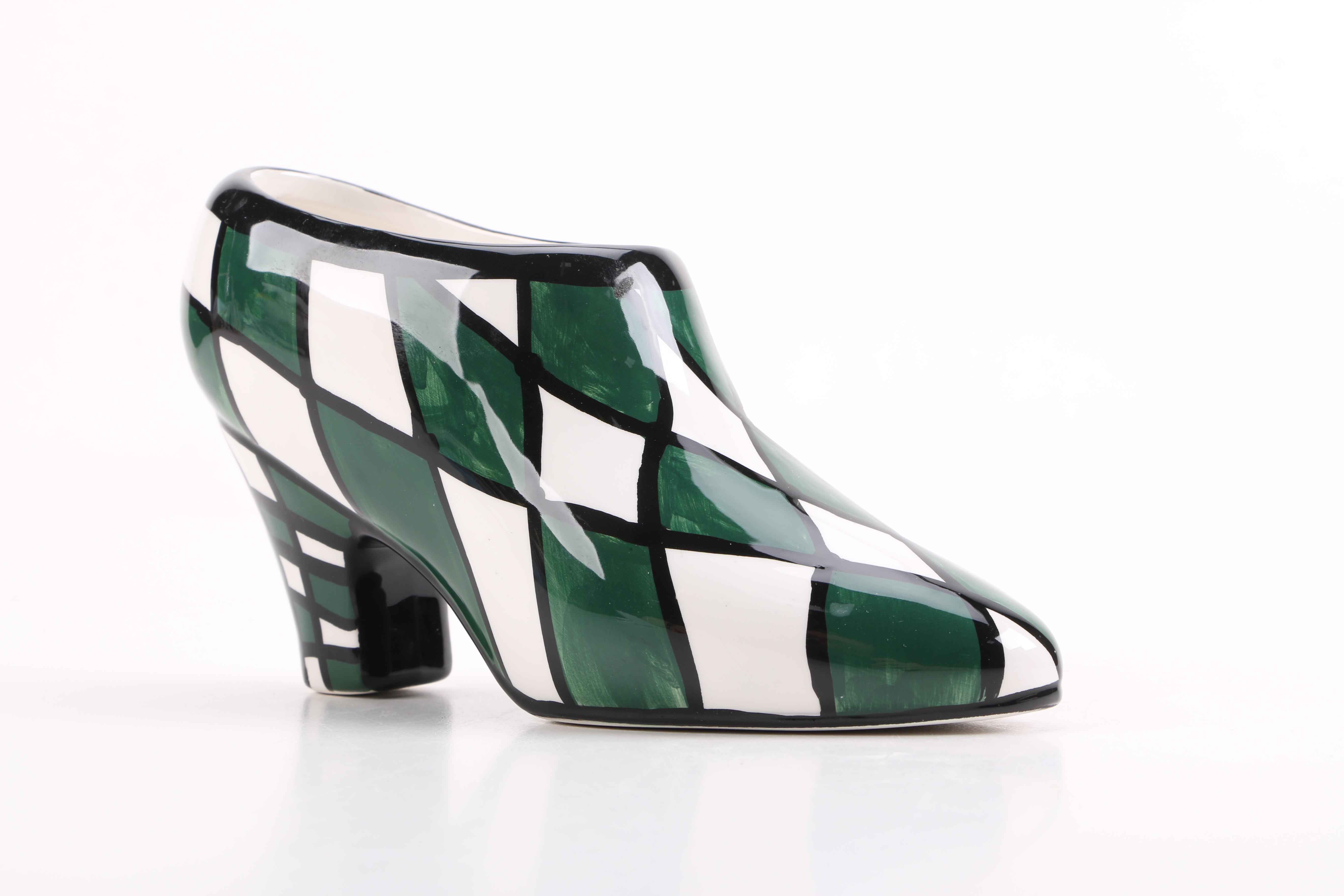 CBK Ltd. LLC 1998 Ceramic Shoe Figurines