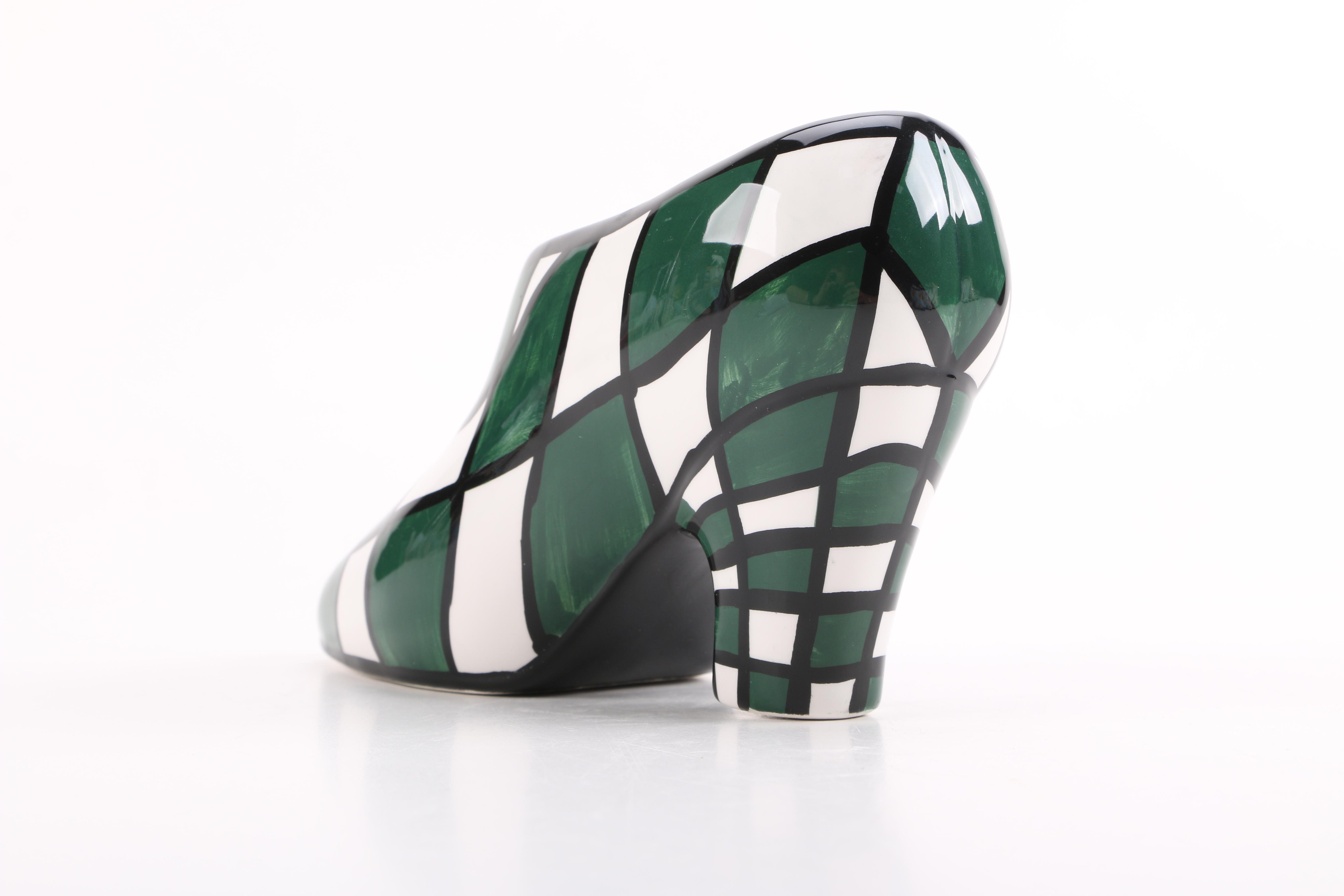 CBK Ltd. LLC 1998 Ceramic Shoe Figurines