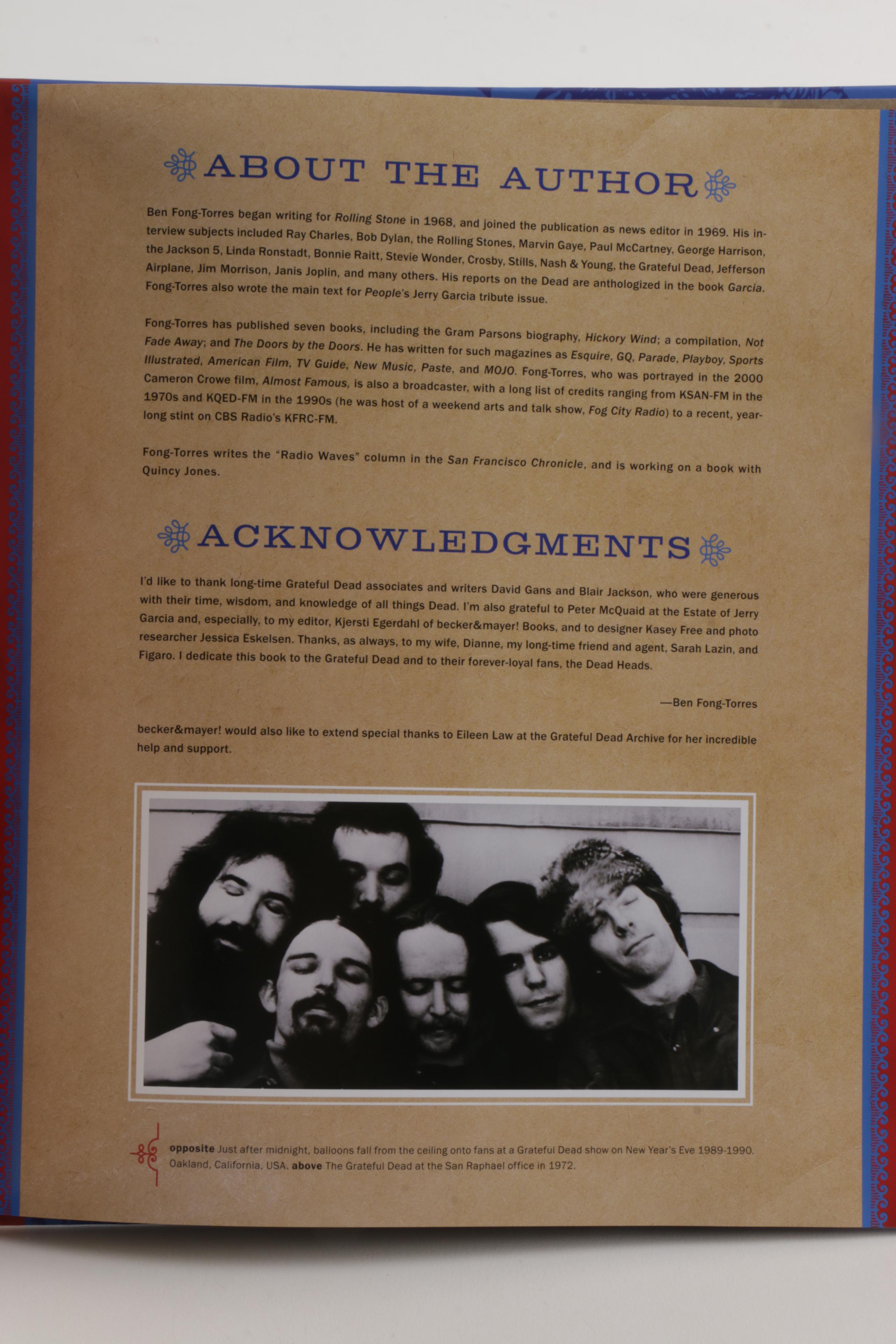 "Grateful Dead Scrapbook" by Ben Fong-Torres
