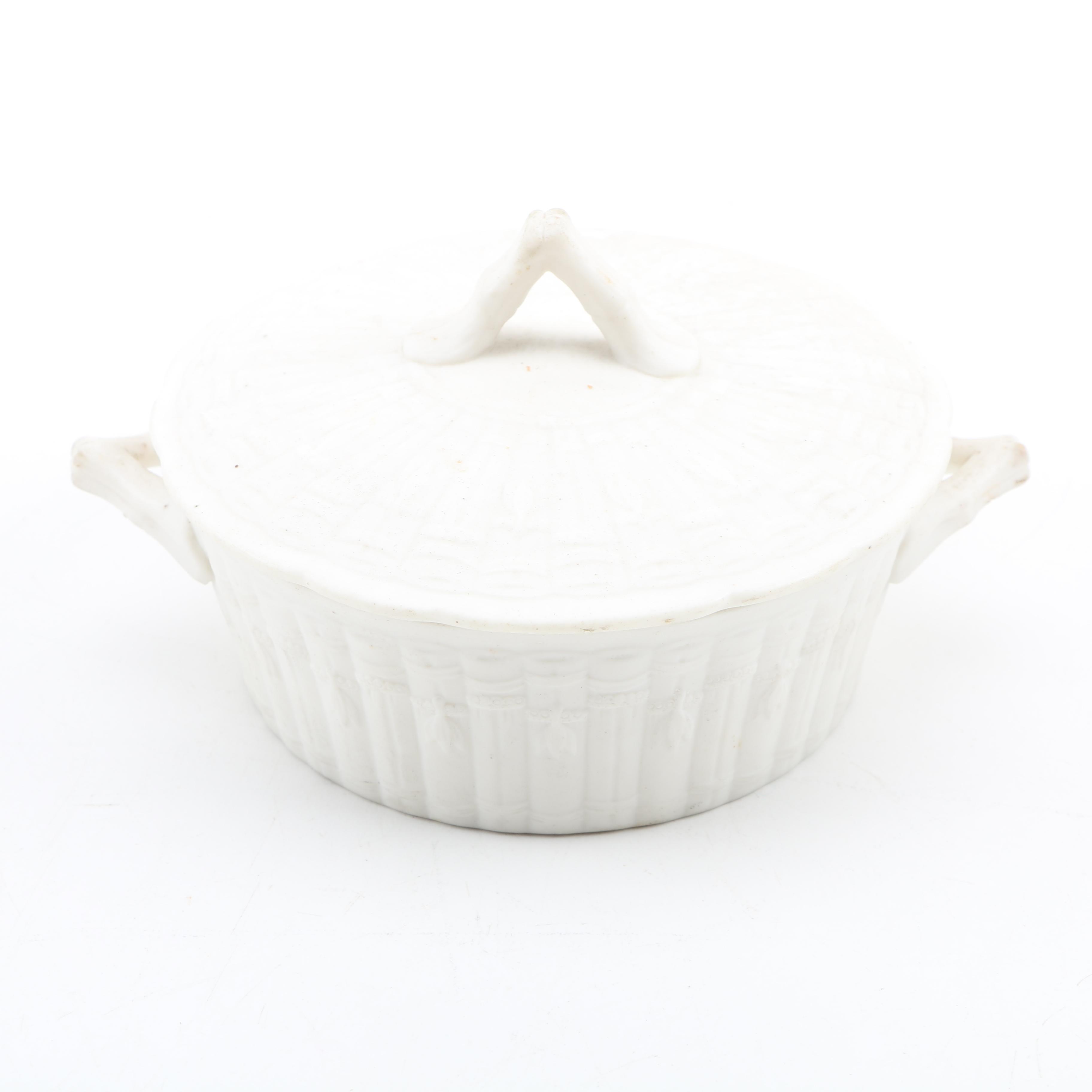 Porcelain Lidded Serving Dish