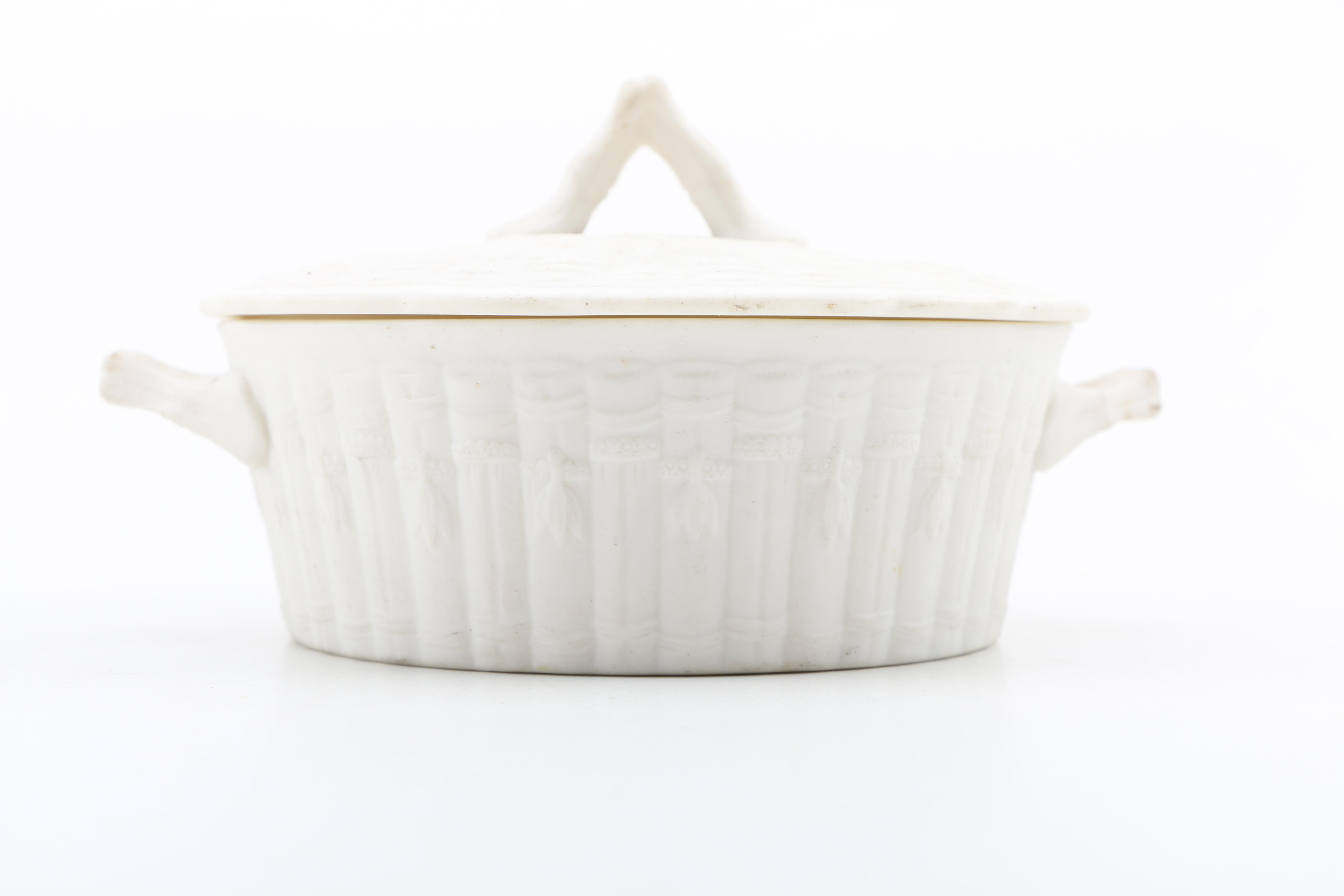 Porcelain Lidded Serving Dish