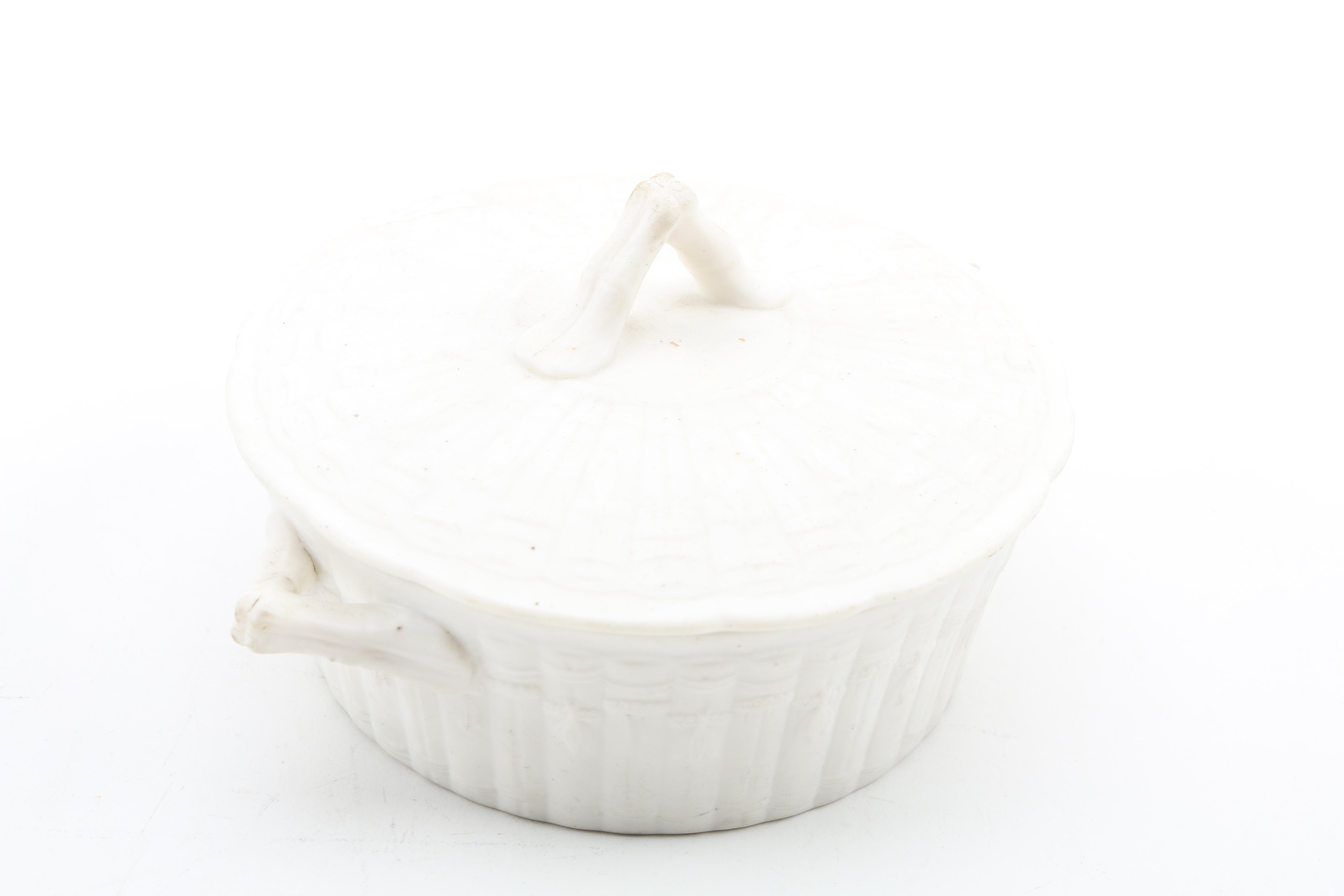 Porcelain Lidded Serving Dish