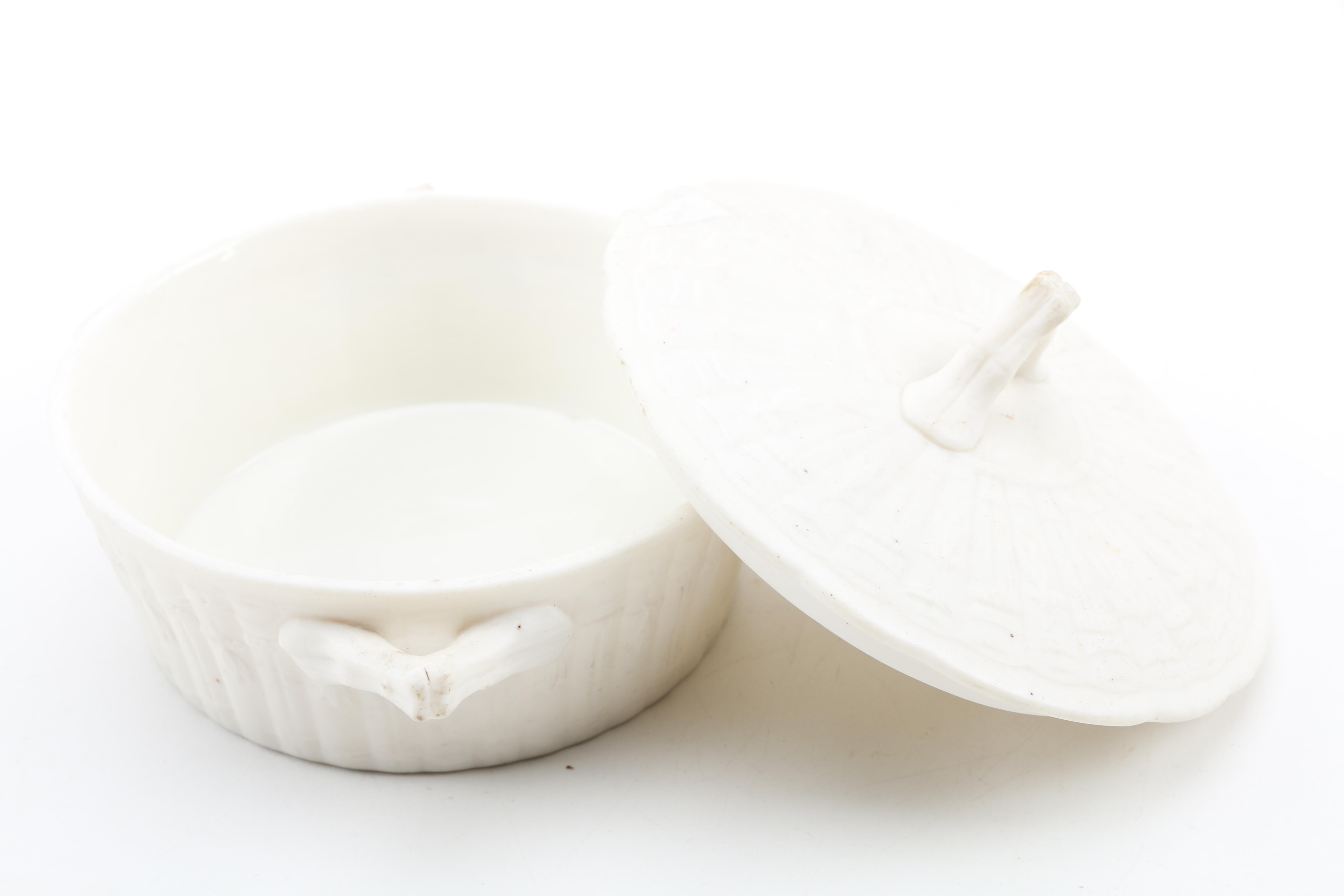 Porcelain Lidded Serving Dish