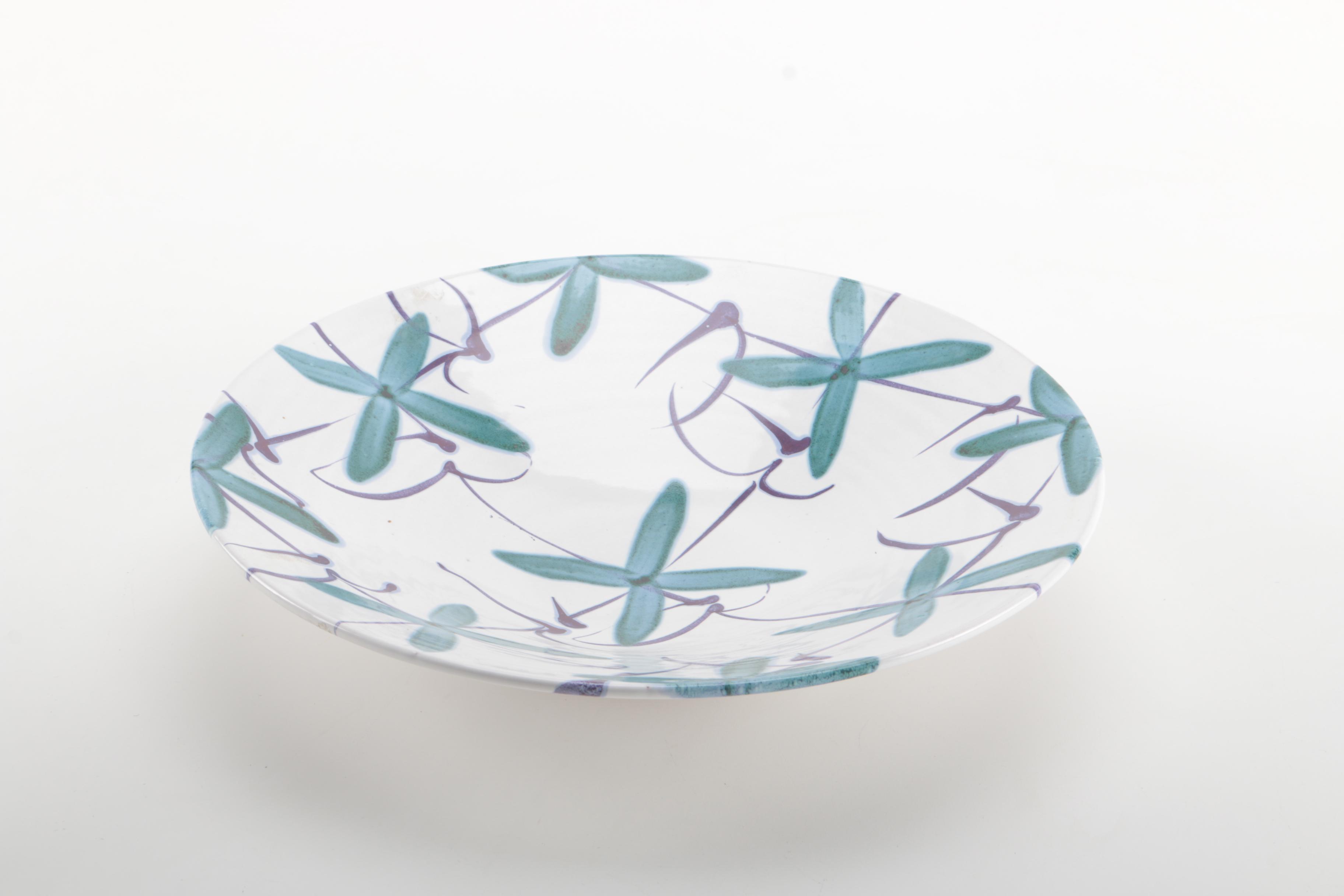 Hand Thrown Stoneware Decorative Bowl