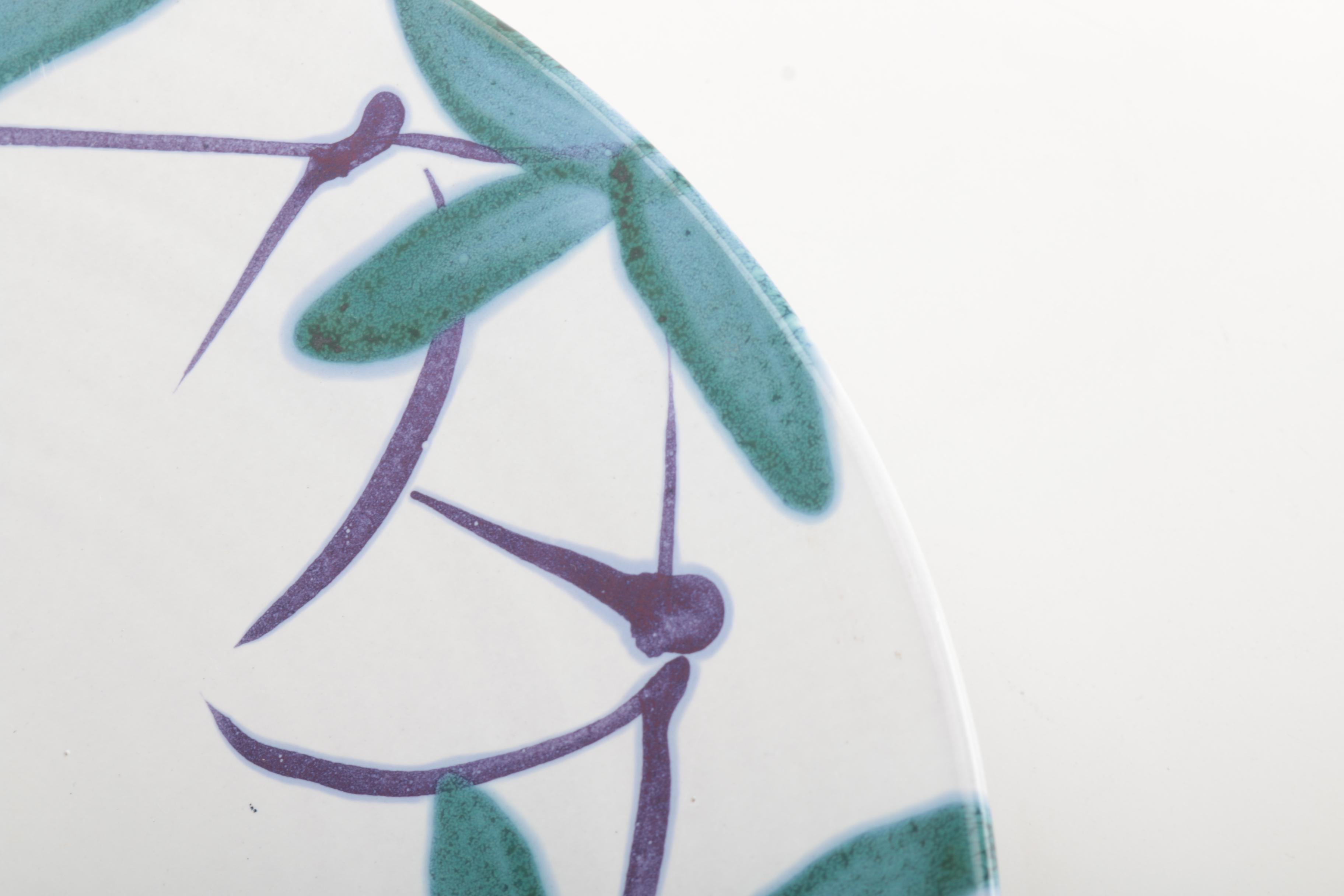 Hand Thrown Stoneware Decorative Bowl